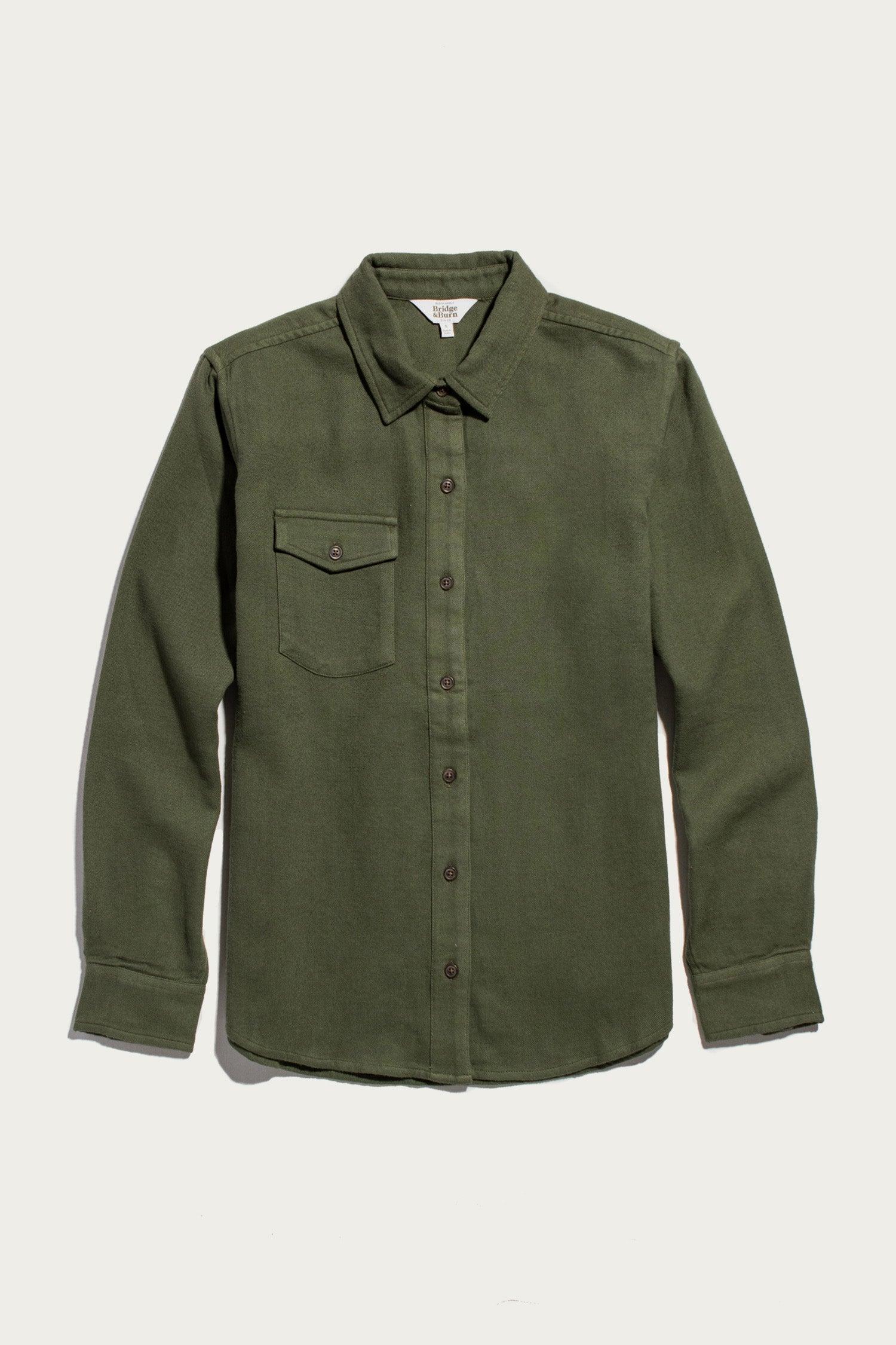 Bird Shirt / Pine Flannel