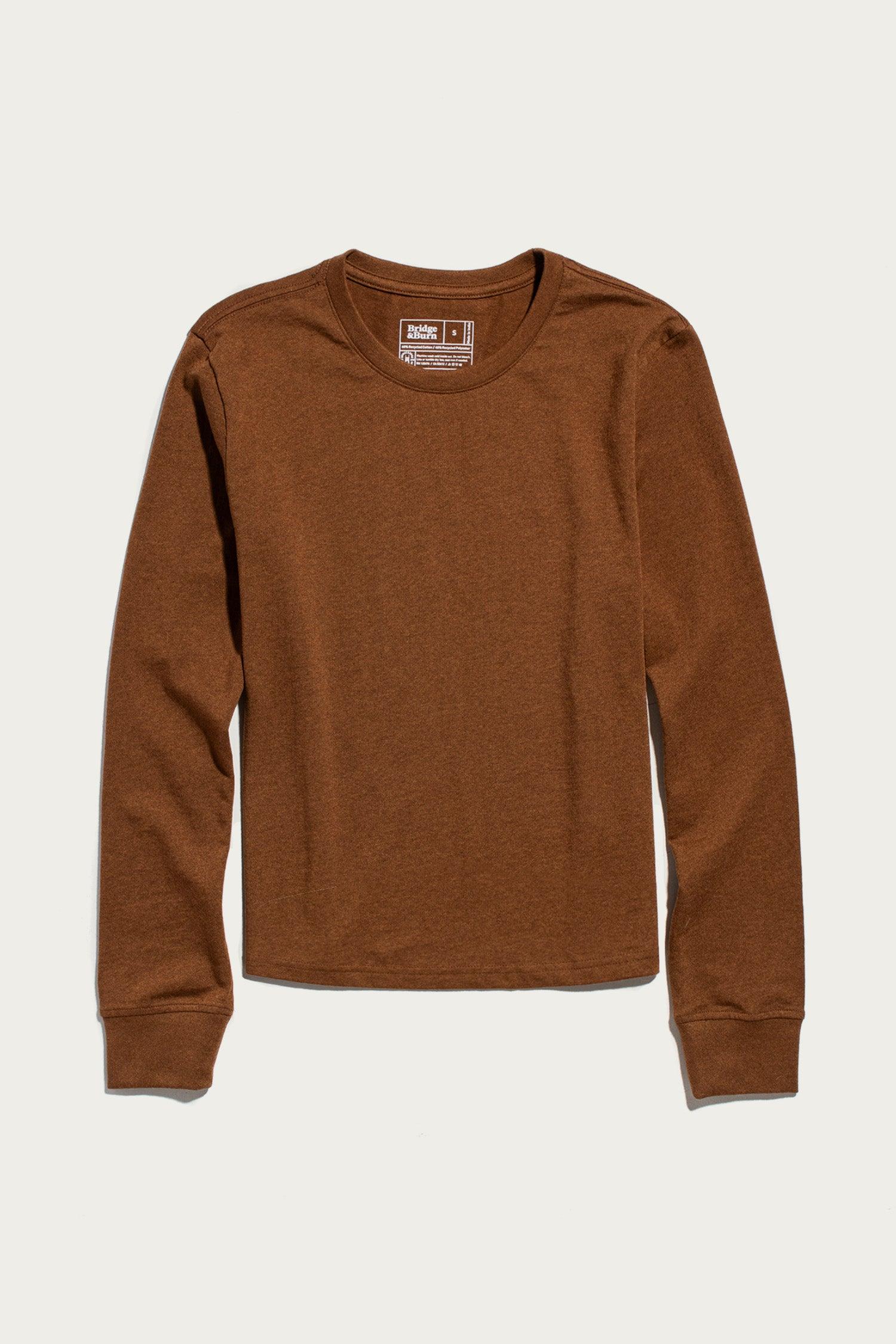 Audrey Long Sleeve Tee / Bronze