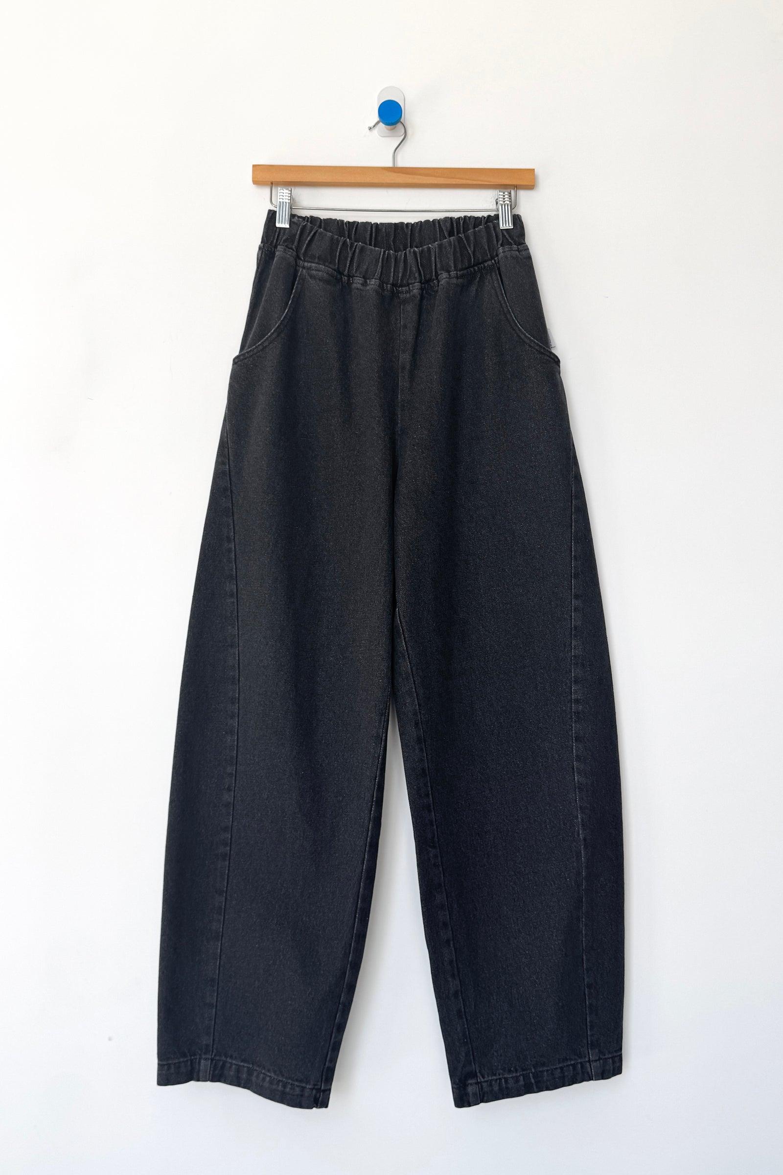 Long Arc Pant / Black Denim