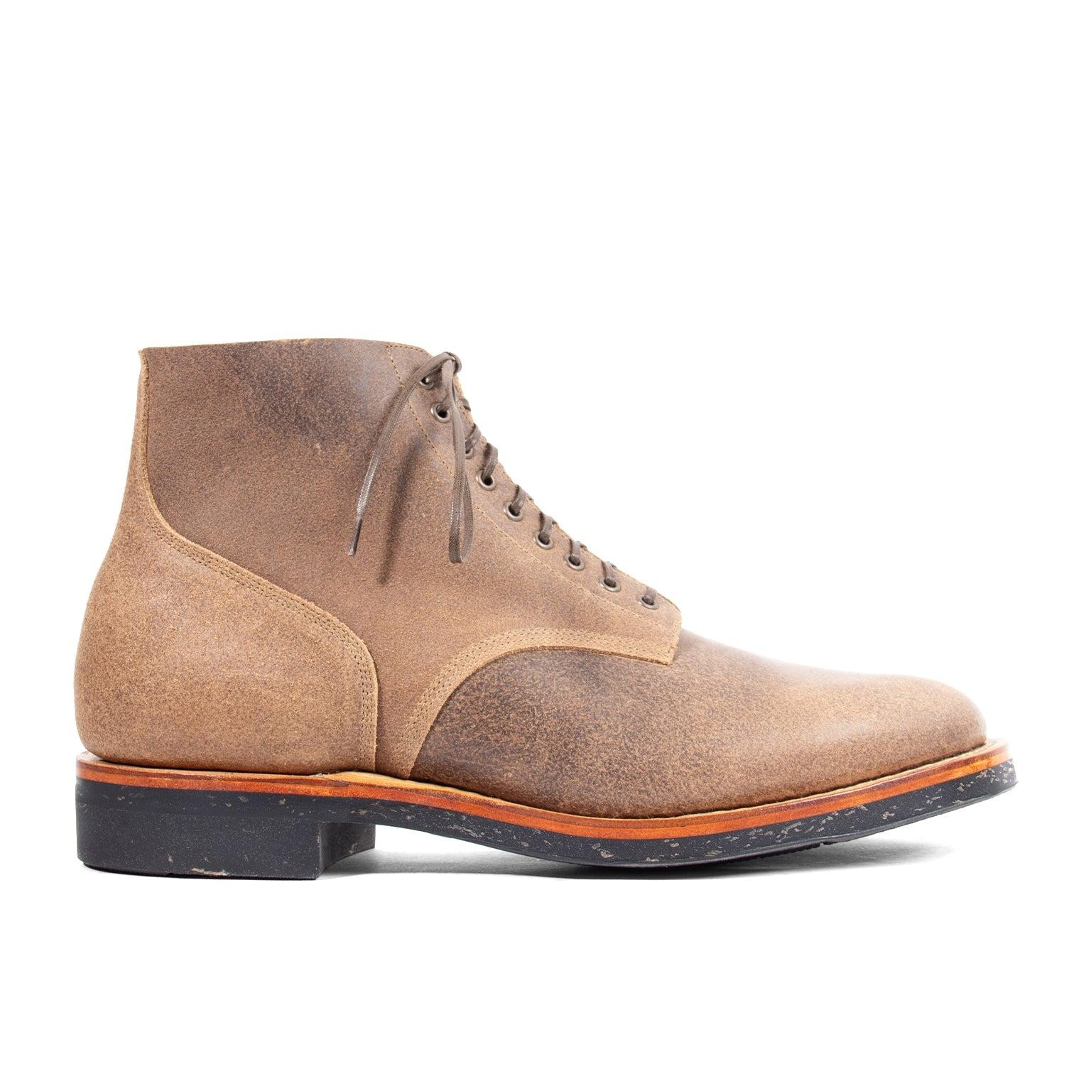 N1 Boot - Natural Washed Waxed Flesh