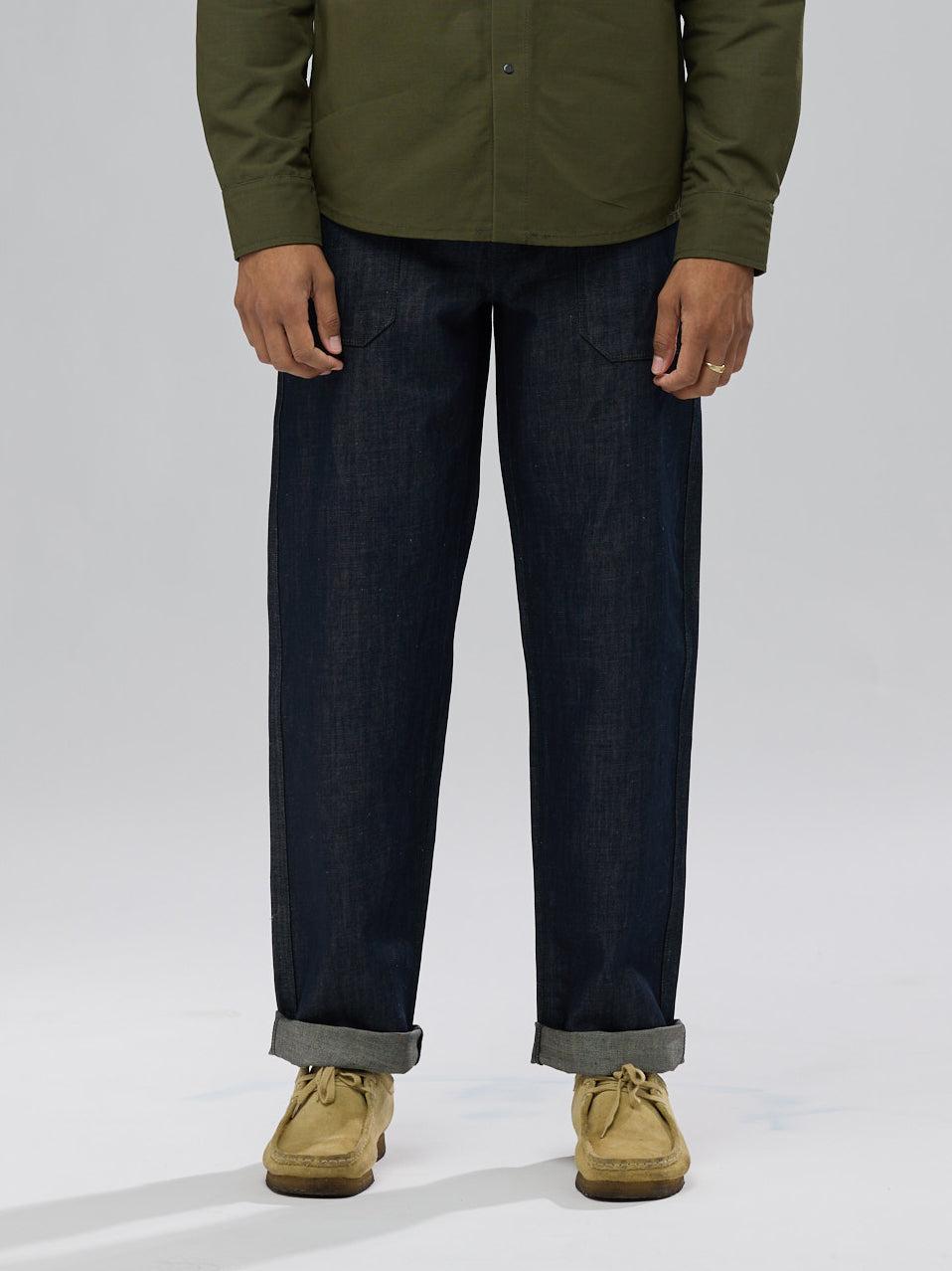 Linen Trench Trousers