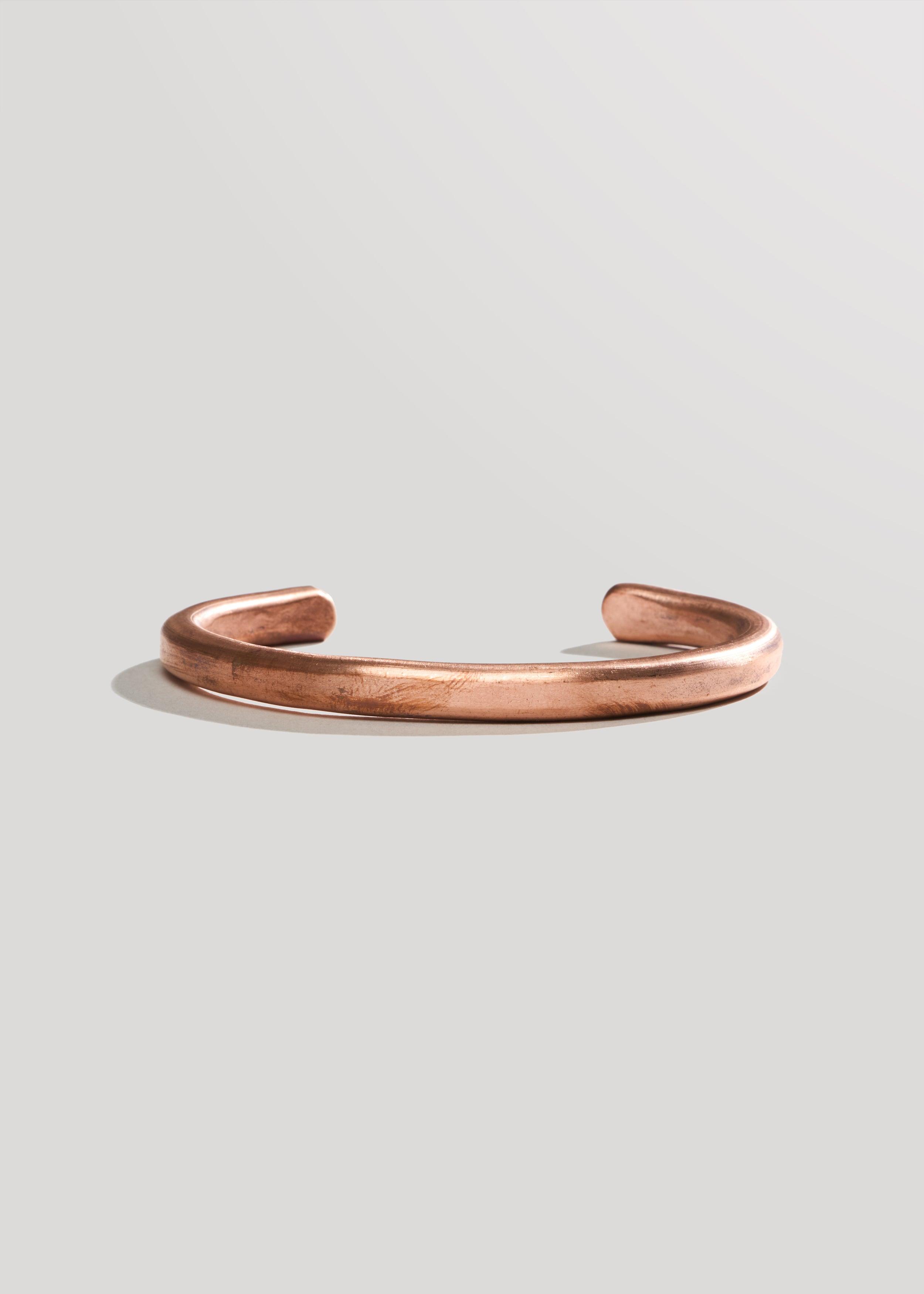 Thick Bar Cuff - Copper or Brass