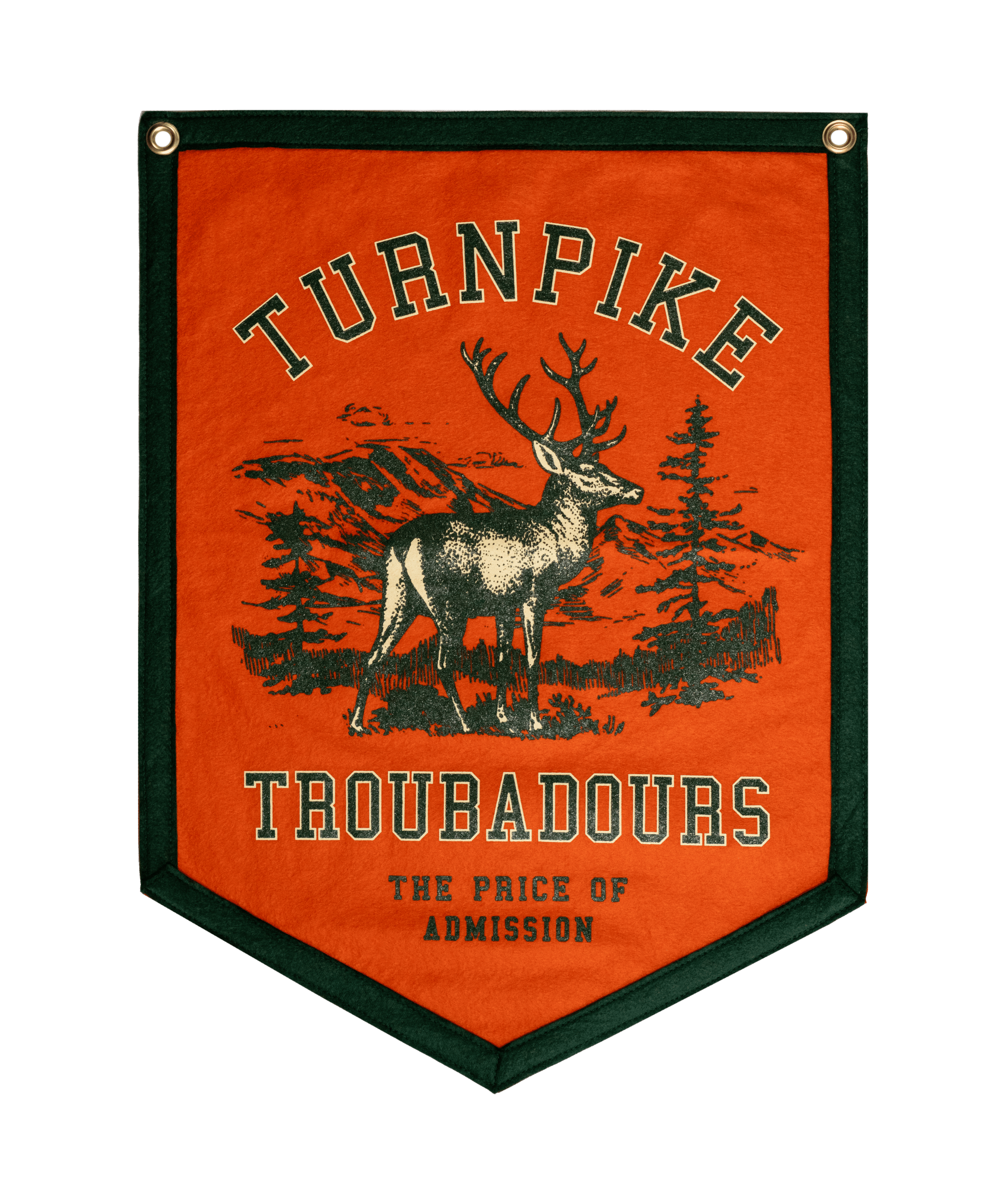 The Price Of Admission Camp Flag | Turnpike Troubadours x Oxford Pennant