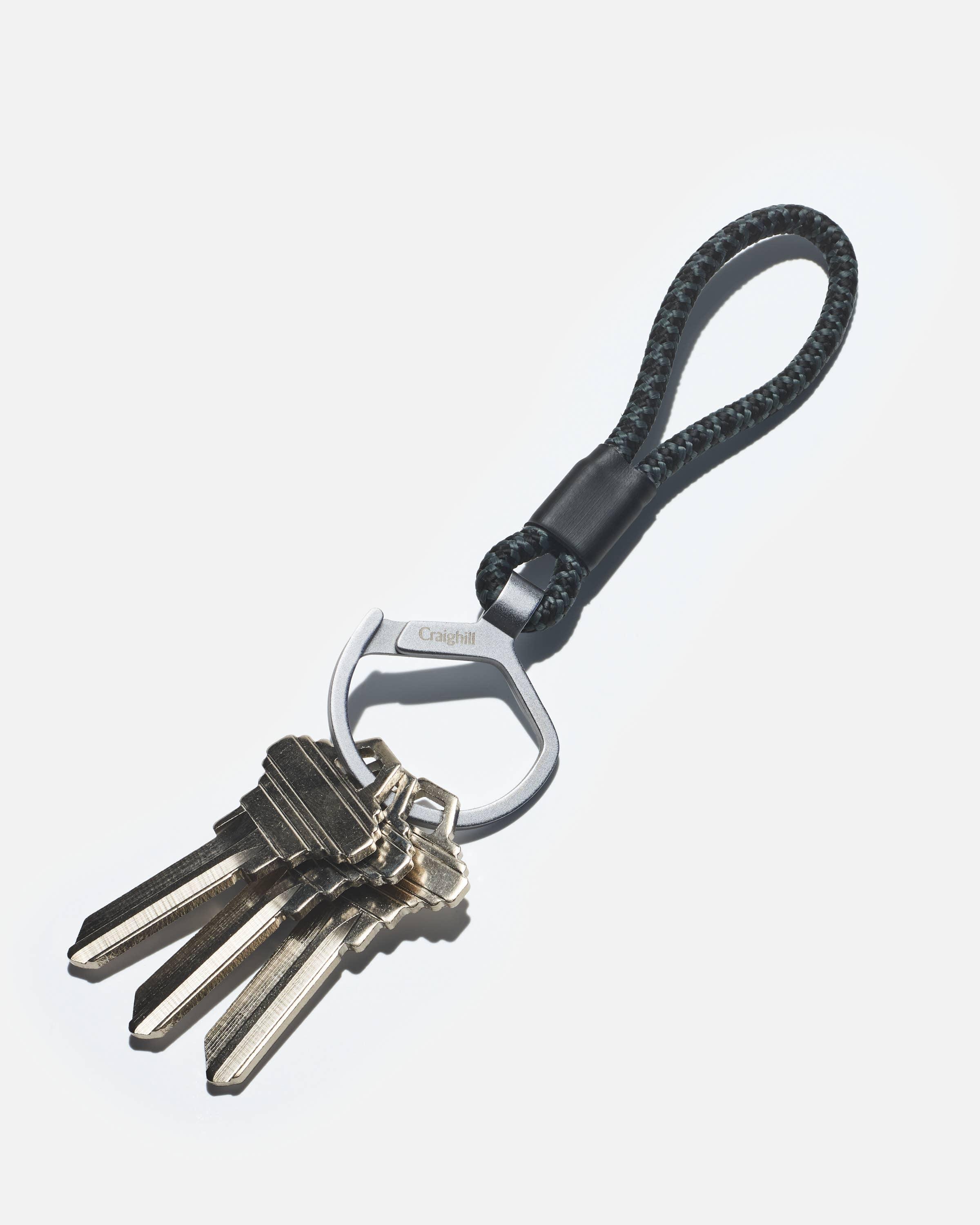 Rope Split Ring | Black | Craighill