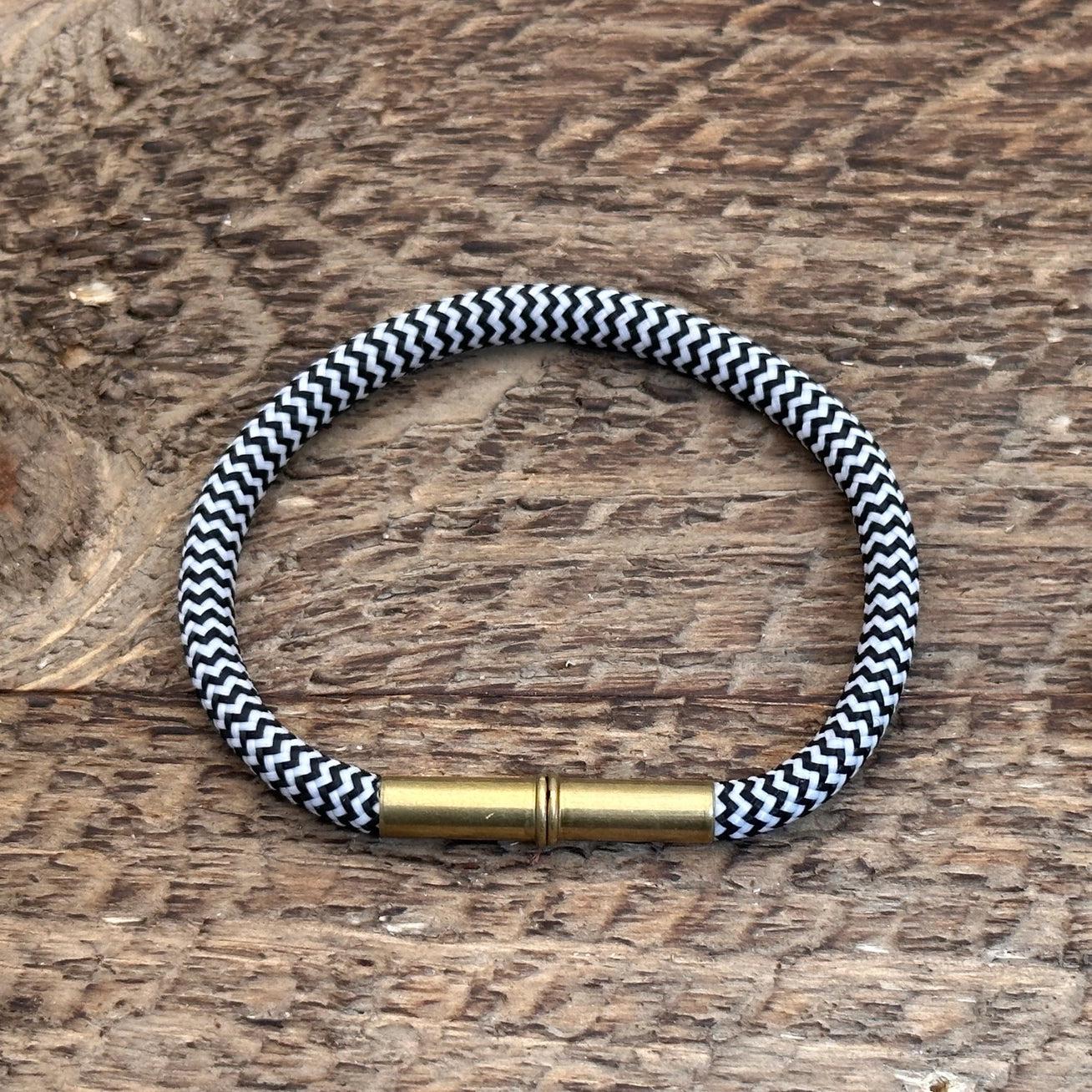 Tres Cuervos Flint Bracelet | Summer .22 | Black Single Wrap | Tres Cuervos