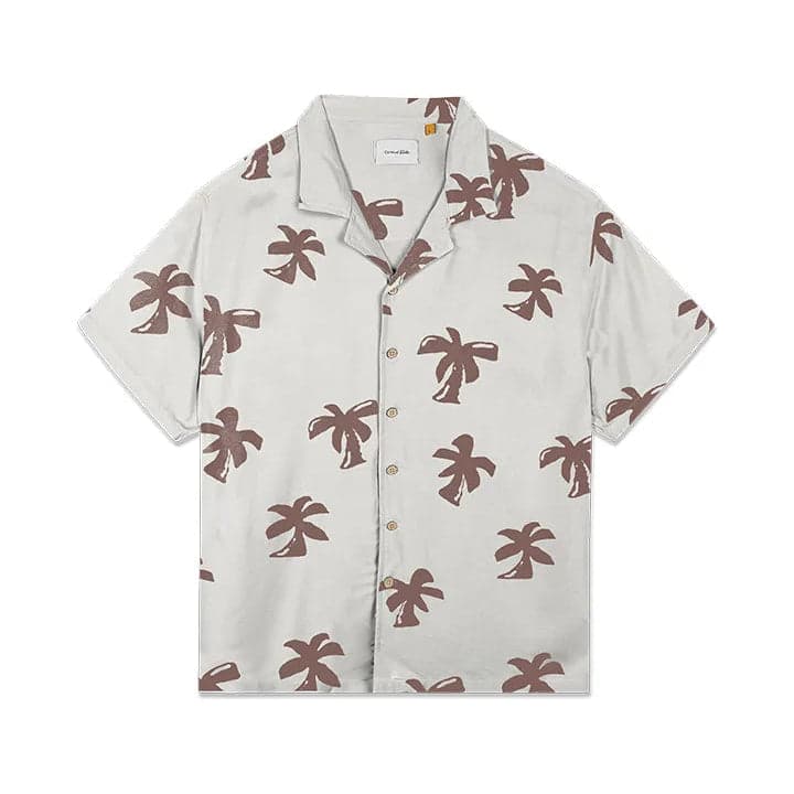 Palms Shirt | Ecru | Critical Slide