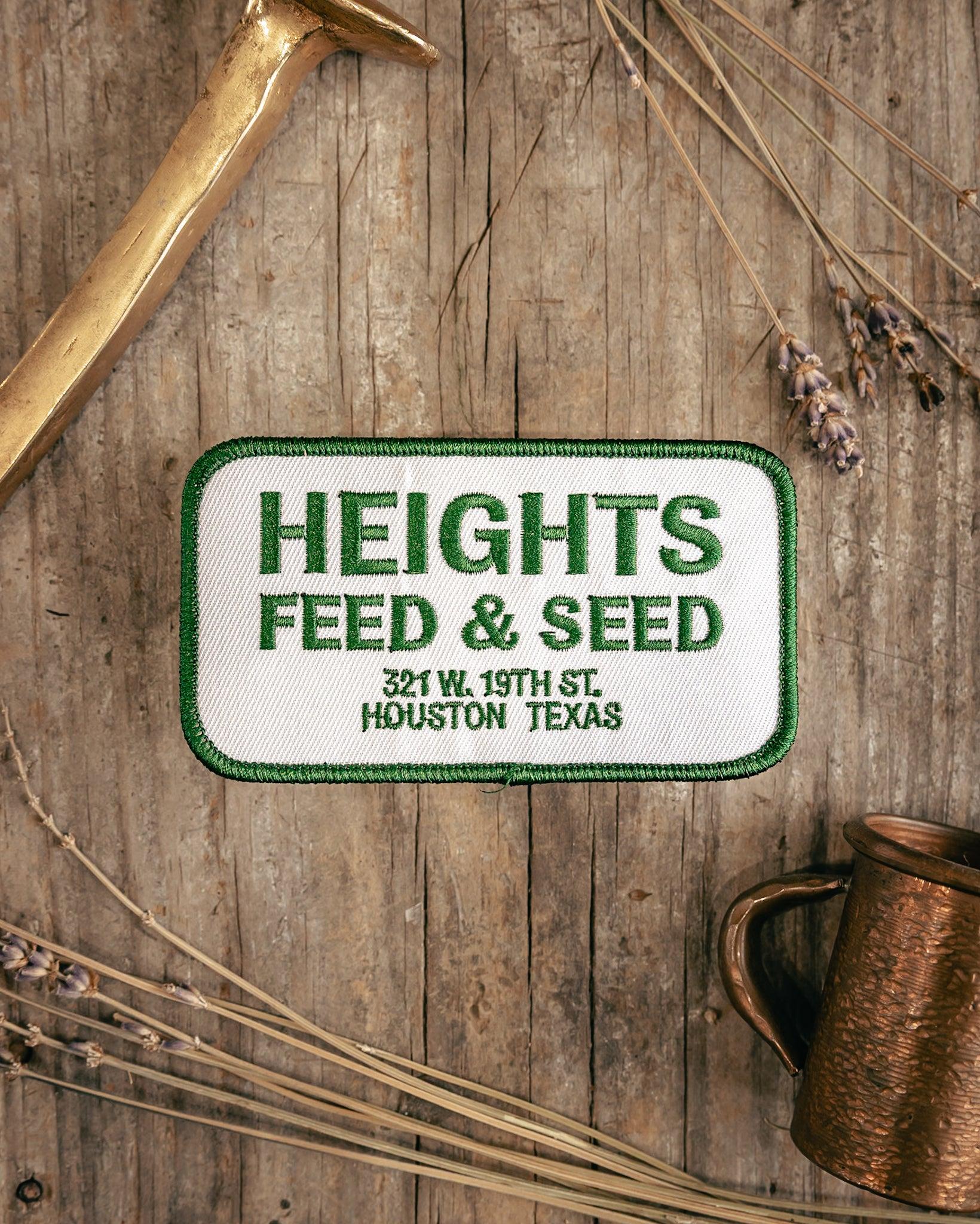 Manready Mercantile Patch | Heights Feed & Seed | Green & White | Manready Mercantile
