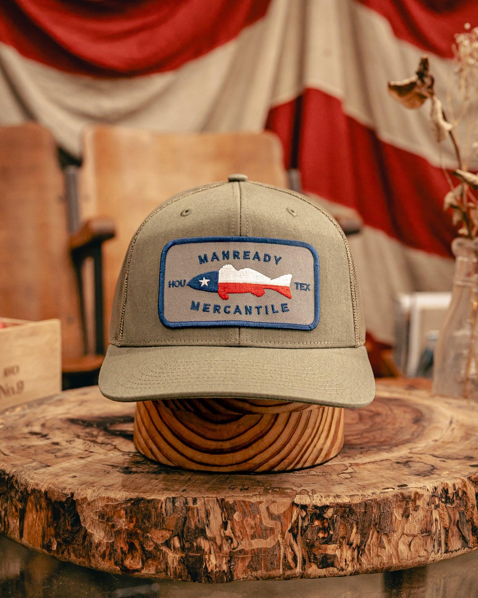 Manready Mercantile 112 Richardson Hat | TX Flag Fish | Manready Mercantile