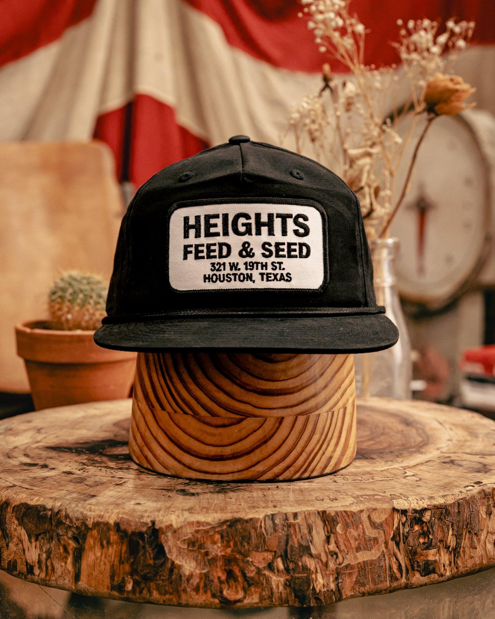 256 Richardson Hat | Heights Feed & Seed | Navy & Cream | Manready Mercantile