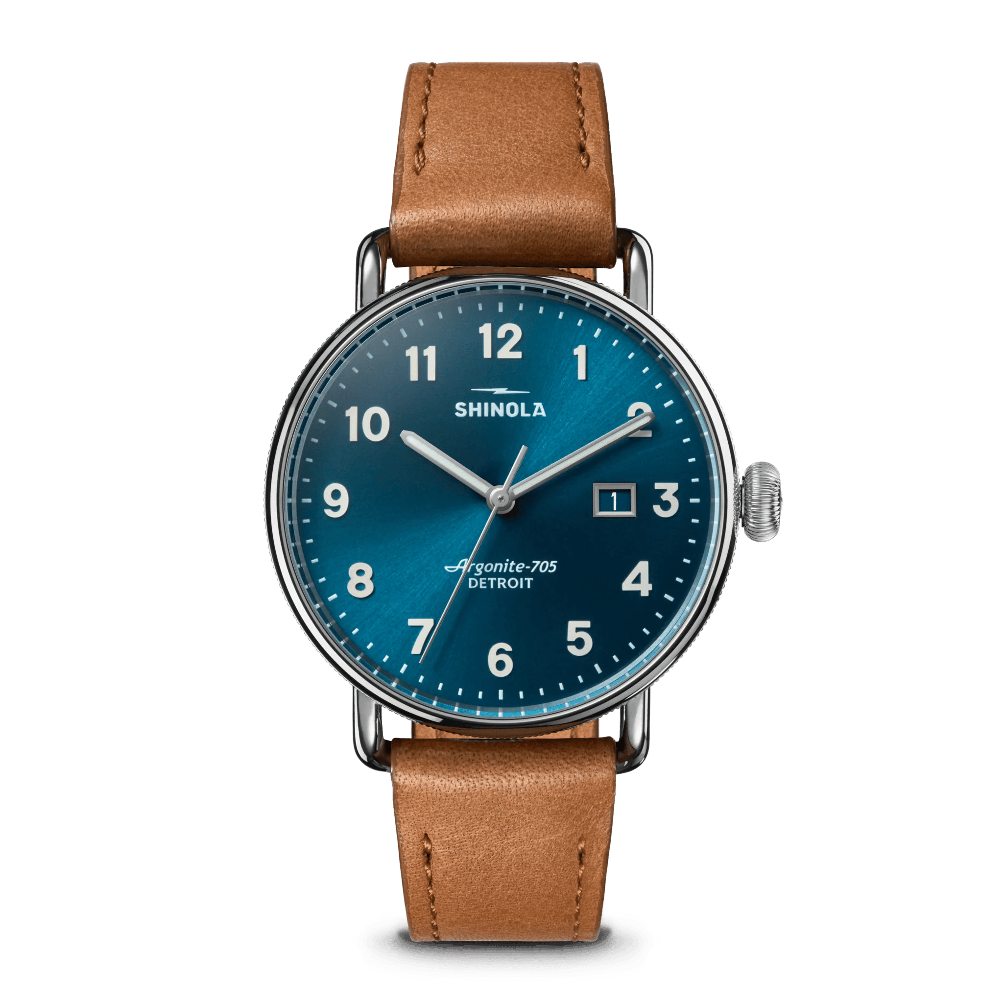 The Canfield 3HD 38mm | Astro Blue | Shinola Detroit