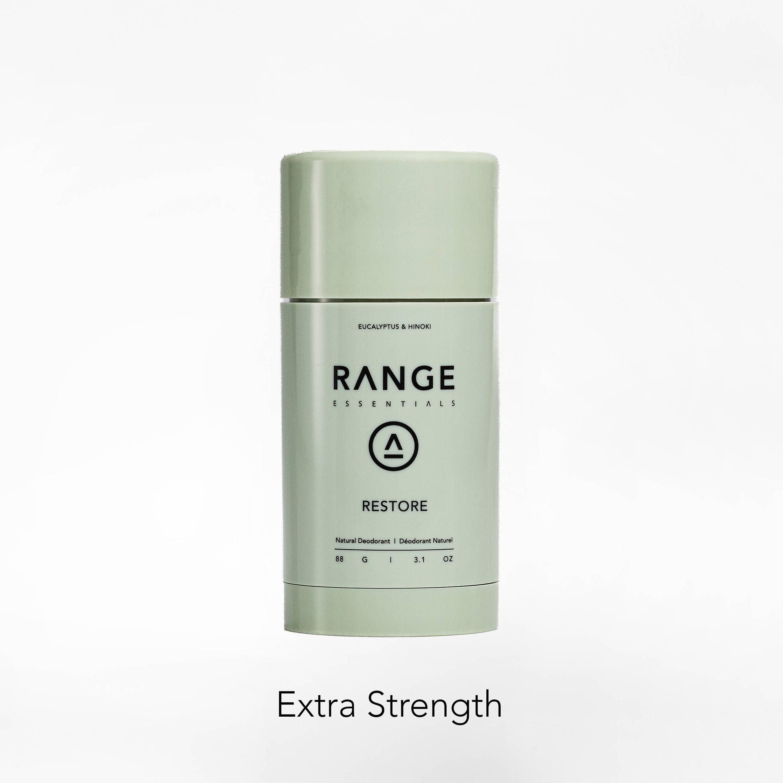 DEODORANT | RESTORE: Eucalyptus & Hinoki | Range Essentials