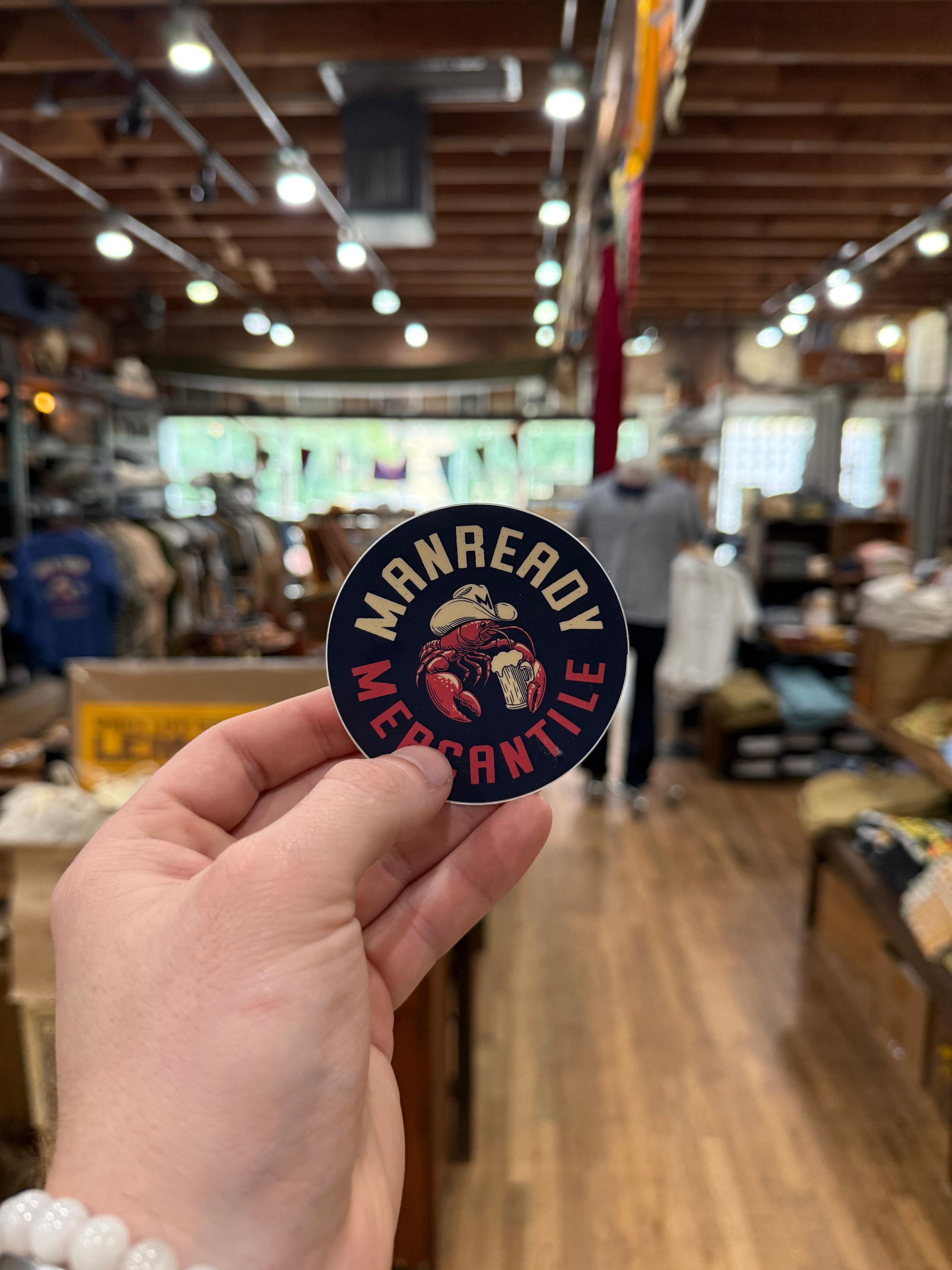 Sticker | Crawfish Cowboy | Manready Mercantile