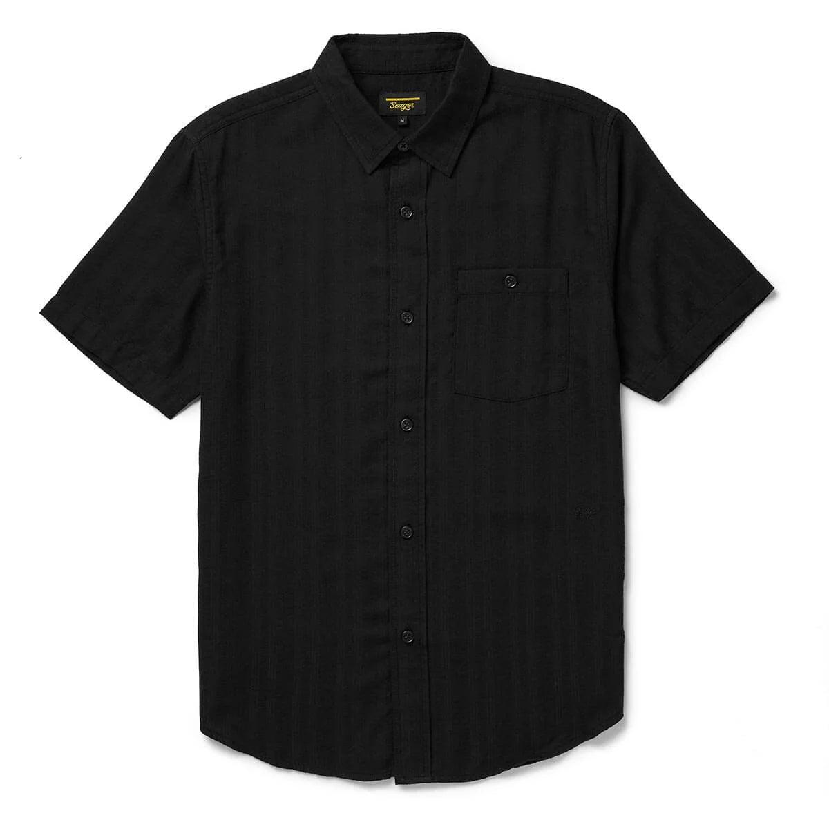 Caldera S/S Shirt | Vintage Black | Seager Co.