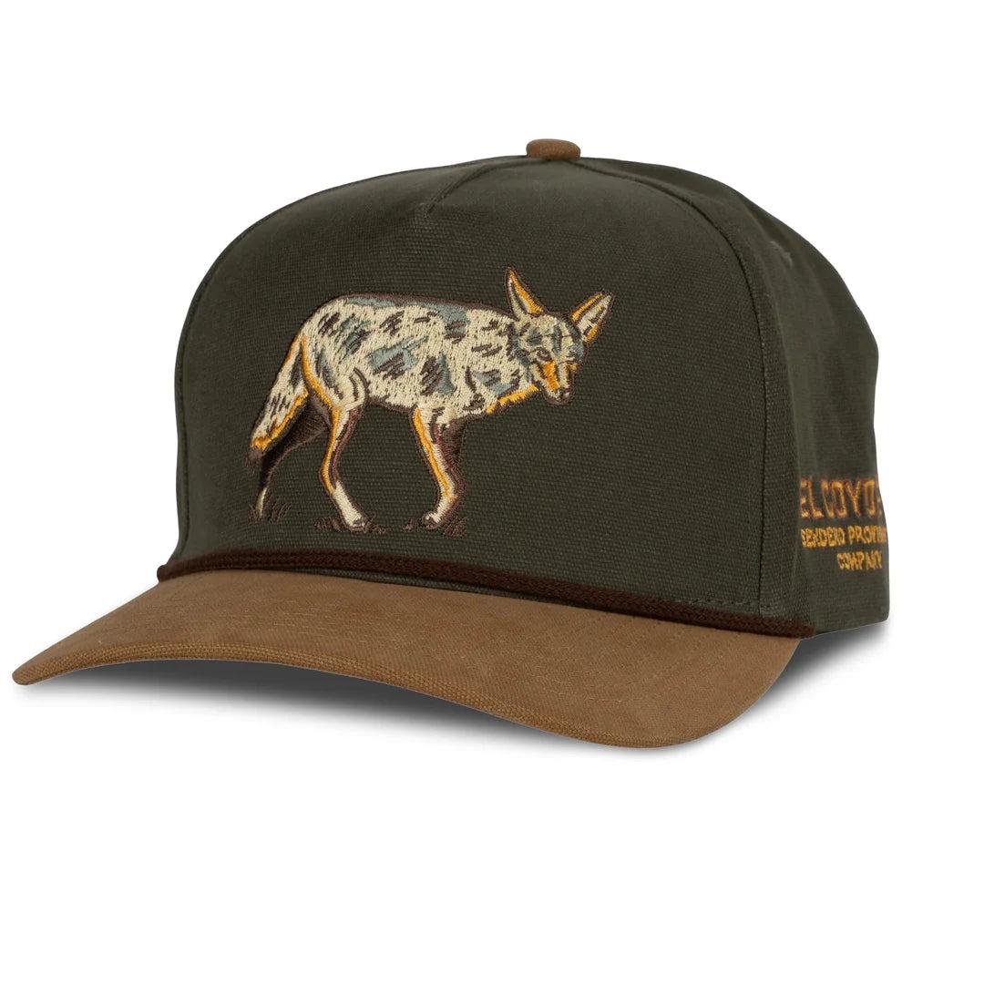 Coyote Hat | Green & Tan | Sendero Provisions Co.