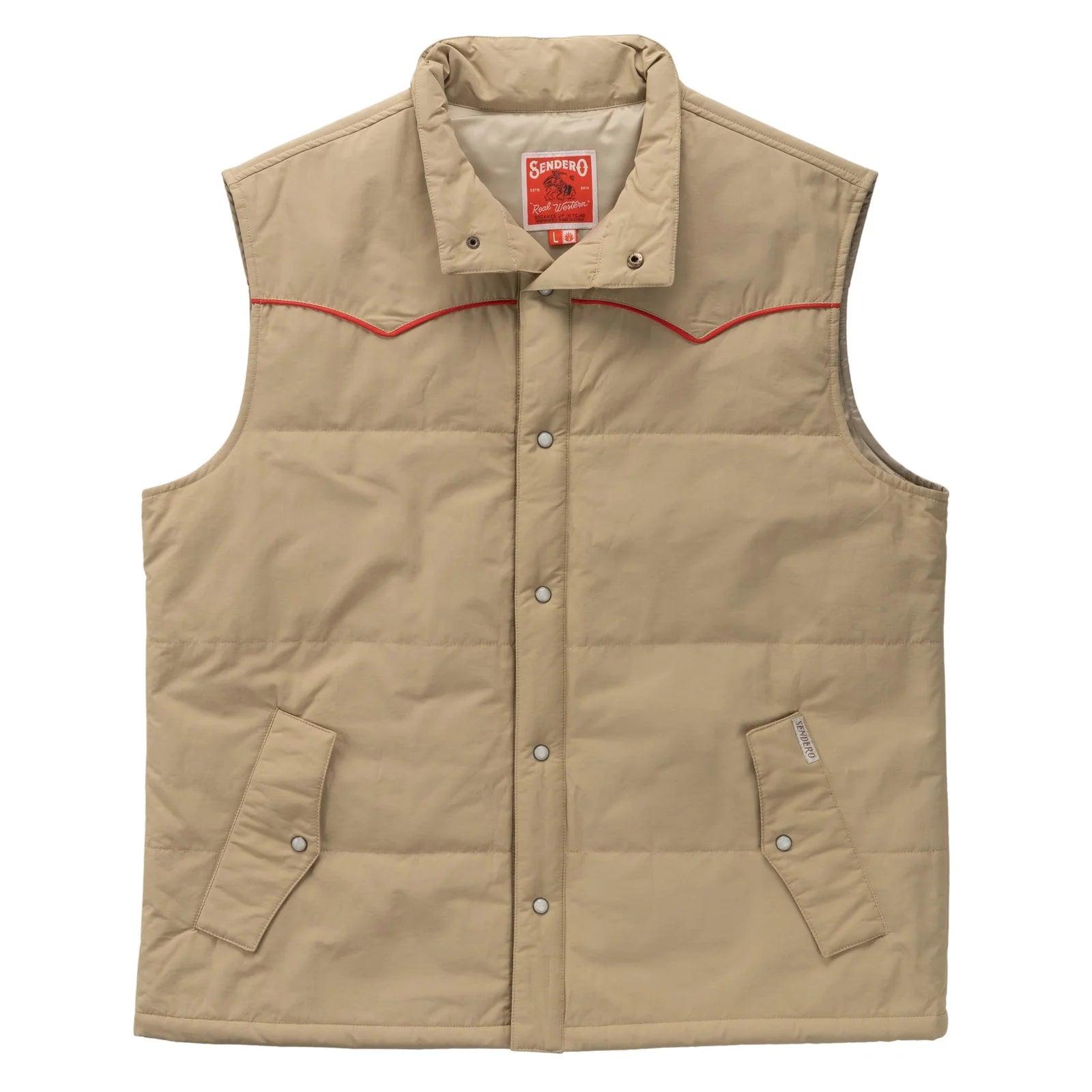 Vaquero Vest | Buckskin | Sendero Provisions Co
