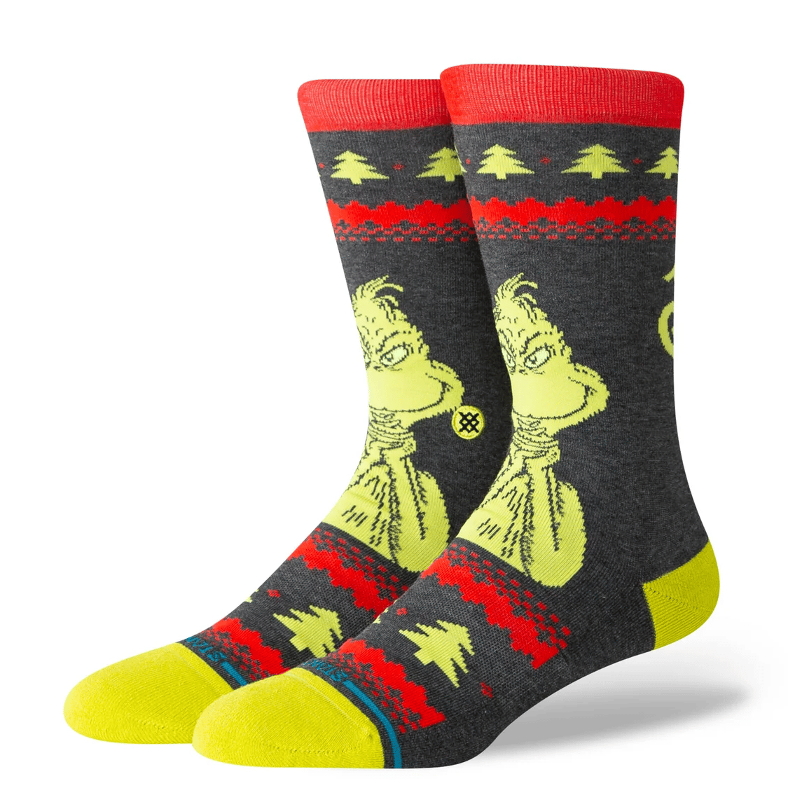 Grinch Sweater Crew | Black | Stance