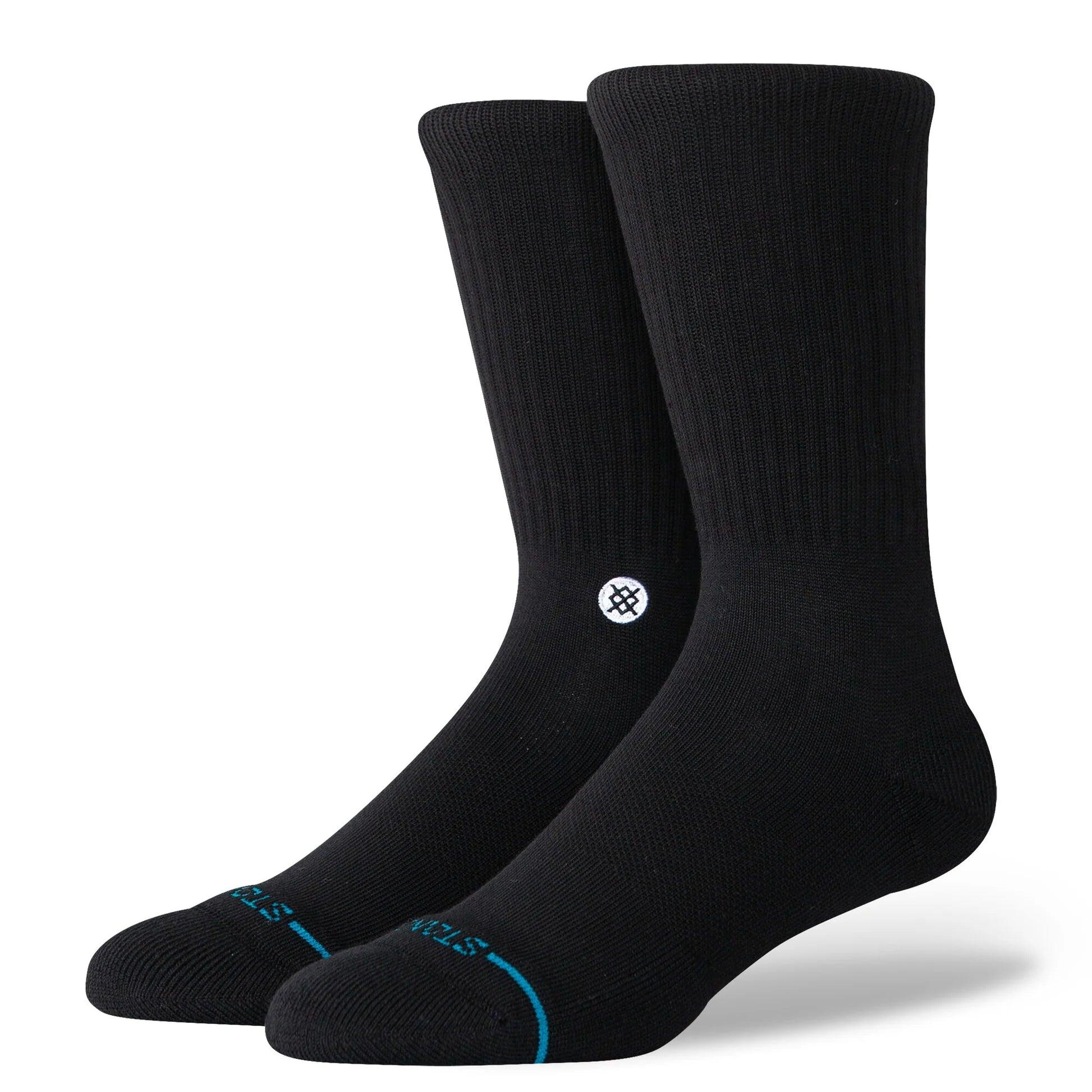 Icon Crew Socks | Black | Stance
