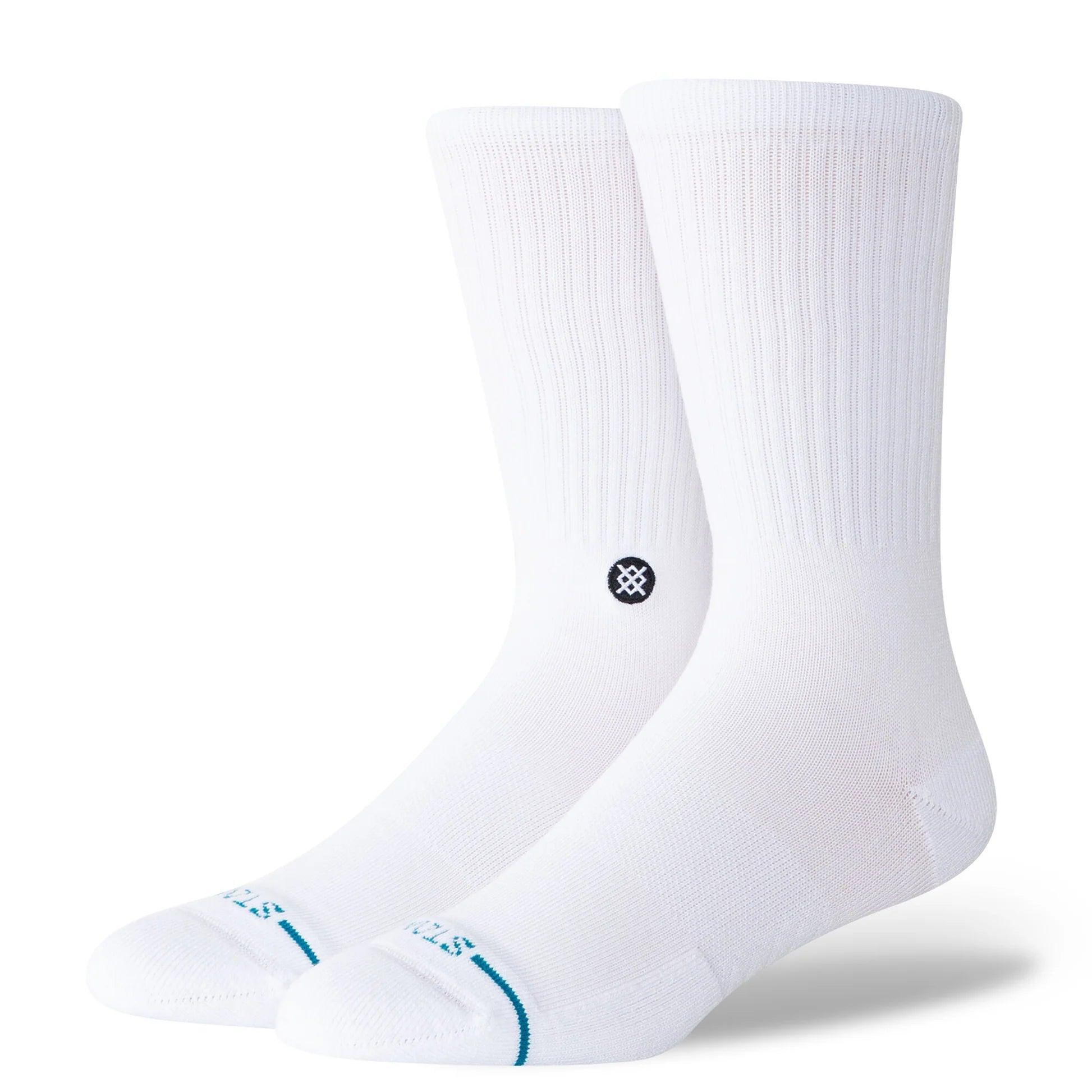 Icon Crew Socks | White | Stance
