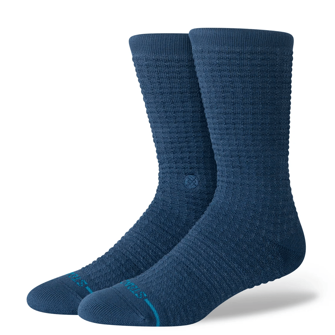Navy Waffle Crew | Navy | Stance