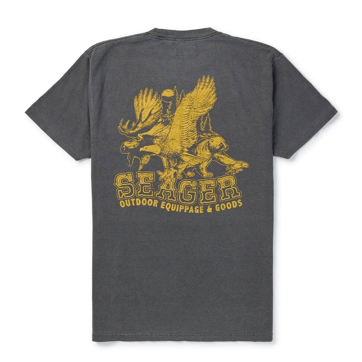 Premium Reserve Tee | Pigment Black | Seager Co.