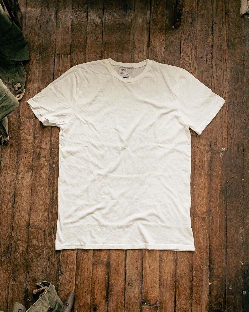 Basic 6 oz Tee | White | Manready Mercantile