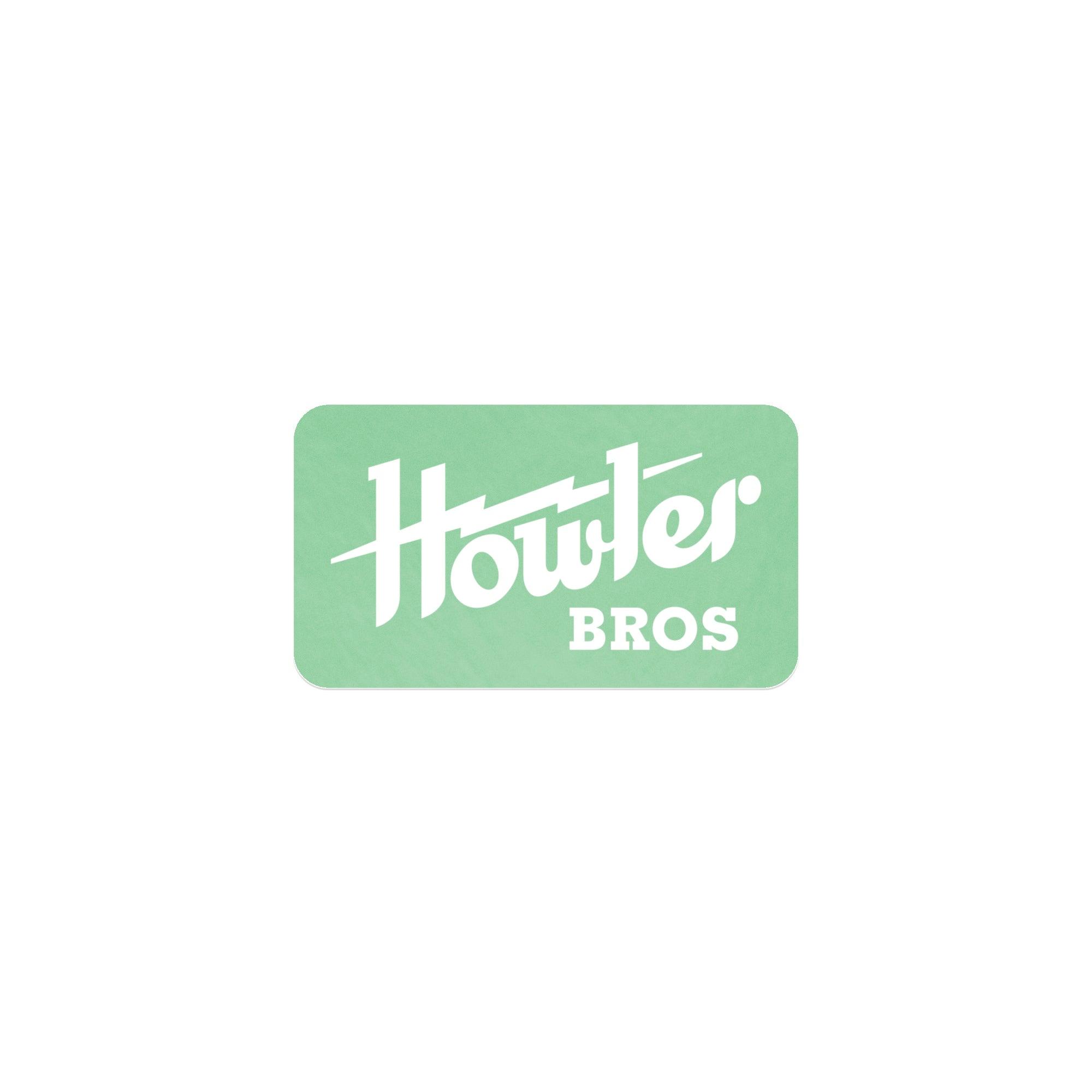 Howler Electric Sticker | Seafoam | Howler Bros