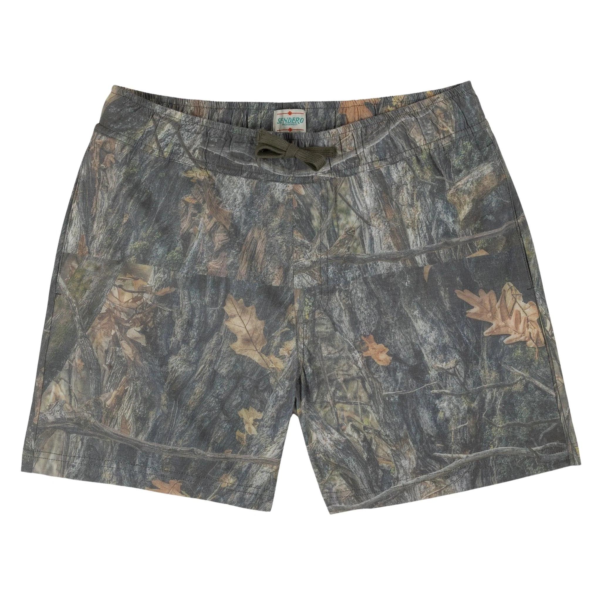 The Barton Elastic Boardshort | Will Tree Camo | Sendero Provisions Co.