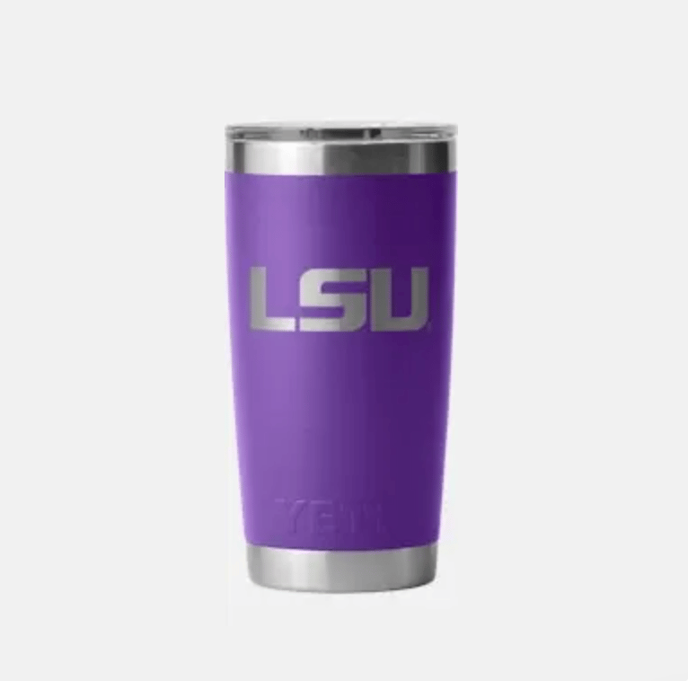 Rambler 20 oz Tumbler | LSU: Purple | YETI