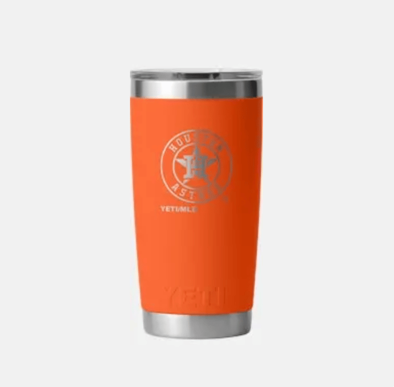 Rambler 20 oz Tumbler | Astros: Orange | YETI