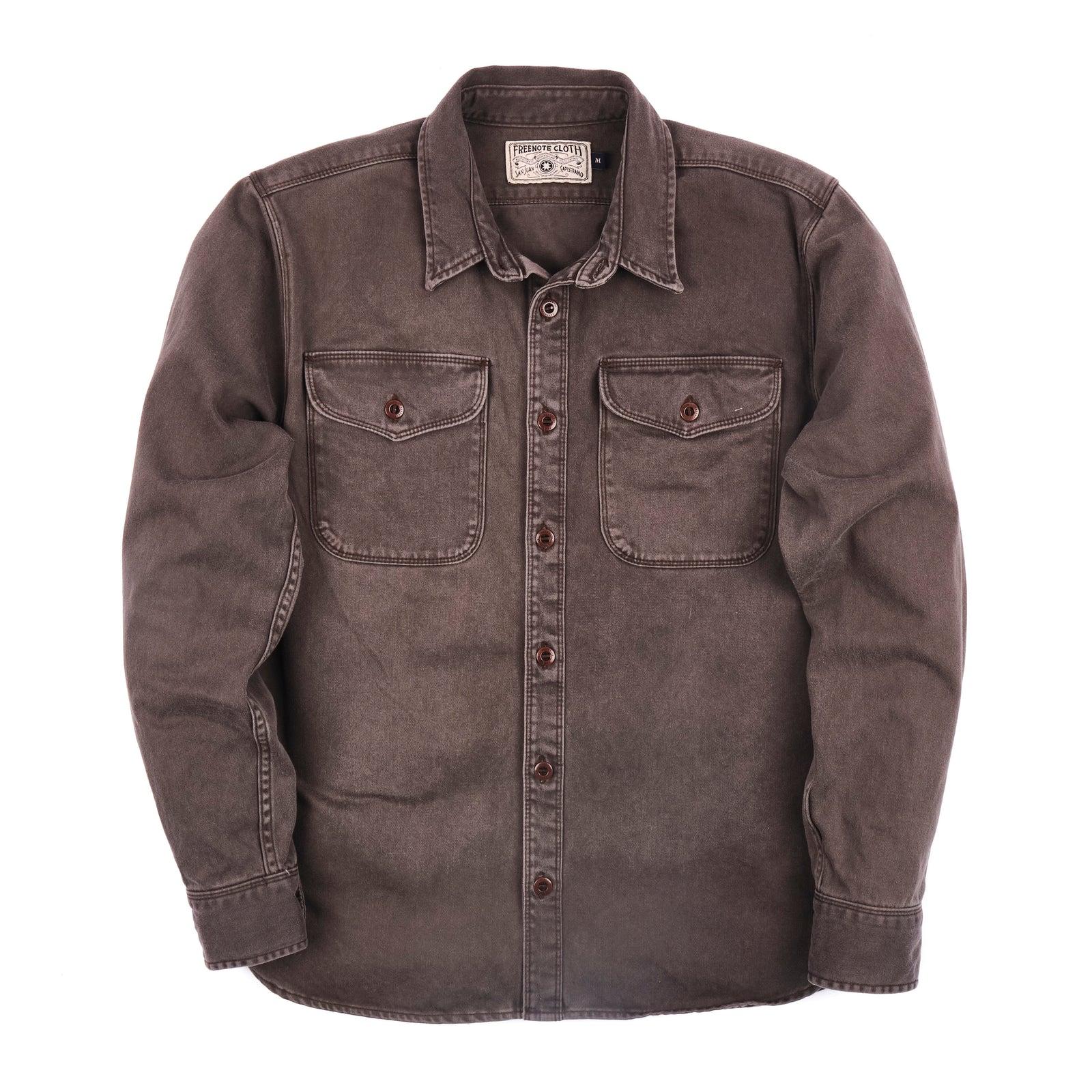 Utility Shirt | Chocolate | Freenote Cloth