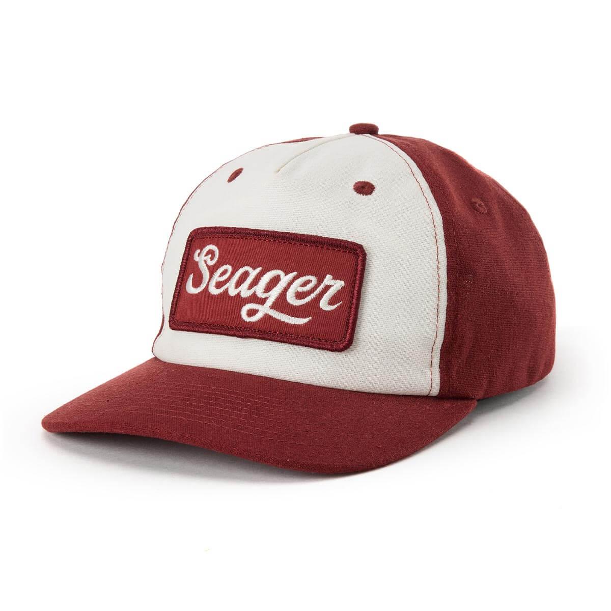 Uncle Bill Hemp Snapback | Red & White | Seager Co.