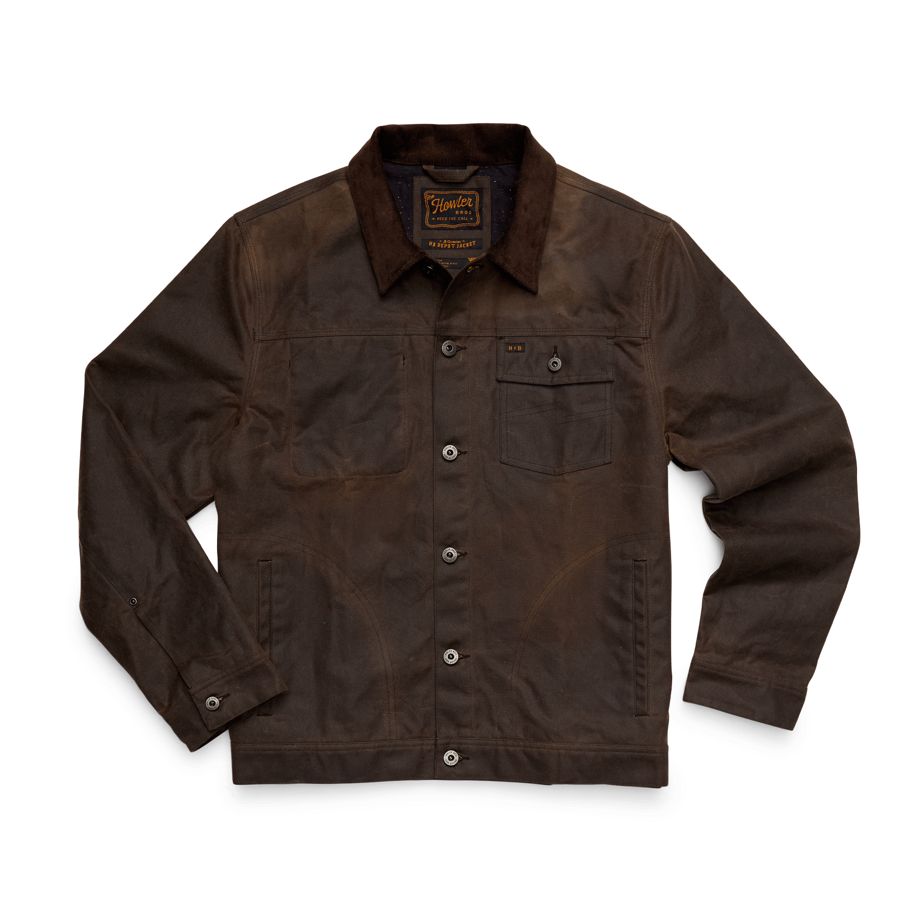 Waxed Depot Jacket | Bark | Howler Bros