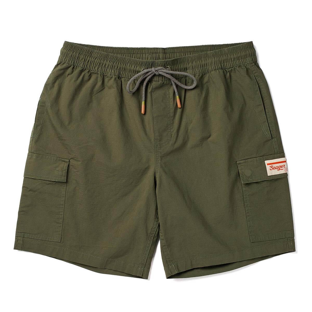 Yuma Cargo Short | Olive | Seager Co.