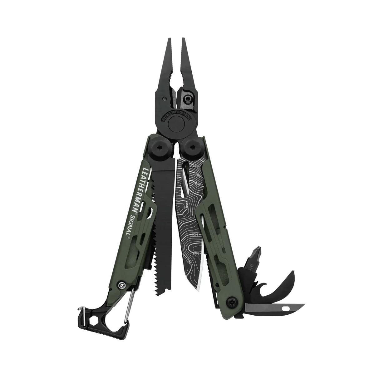 Signal | Green - Topo Blade | Leatherman Tool Group