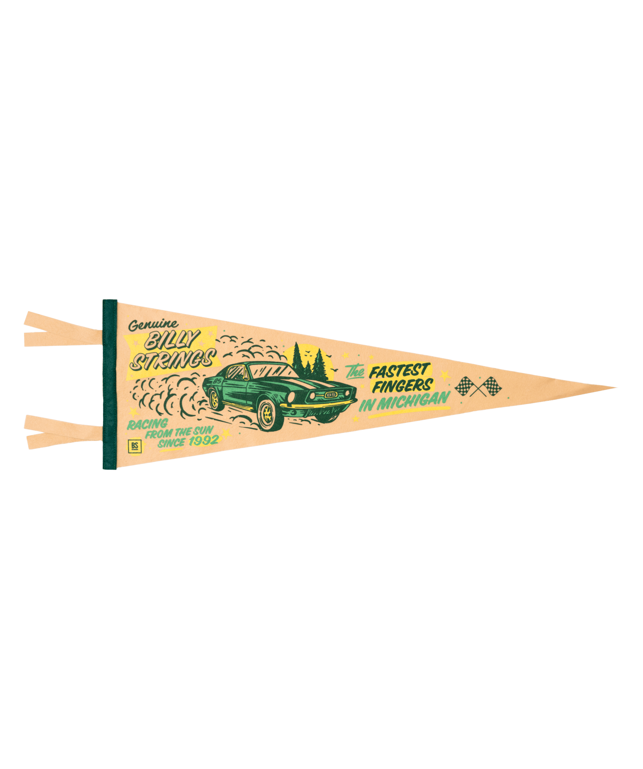 Genuine Billy Strings Pennant | Billy Strings x Oxford Pennant