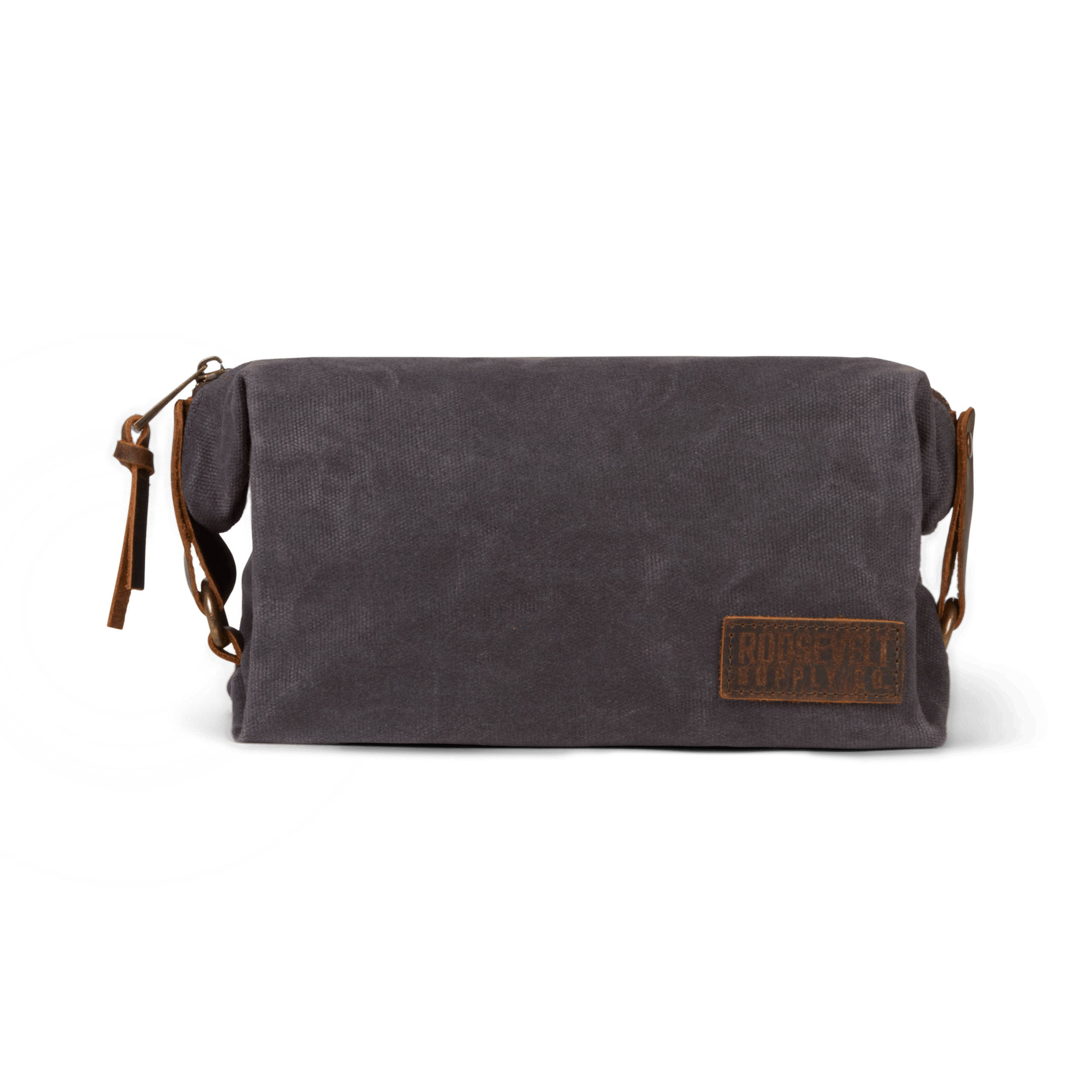 Waxed Canvas Toiletry Bag | Navy | Roosevelt Supply Co.