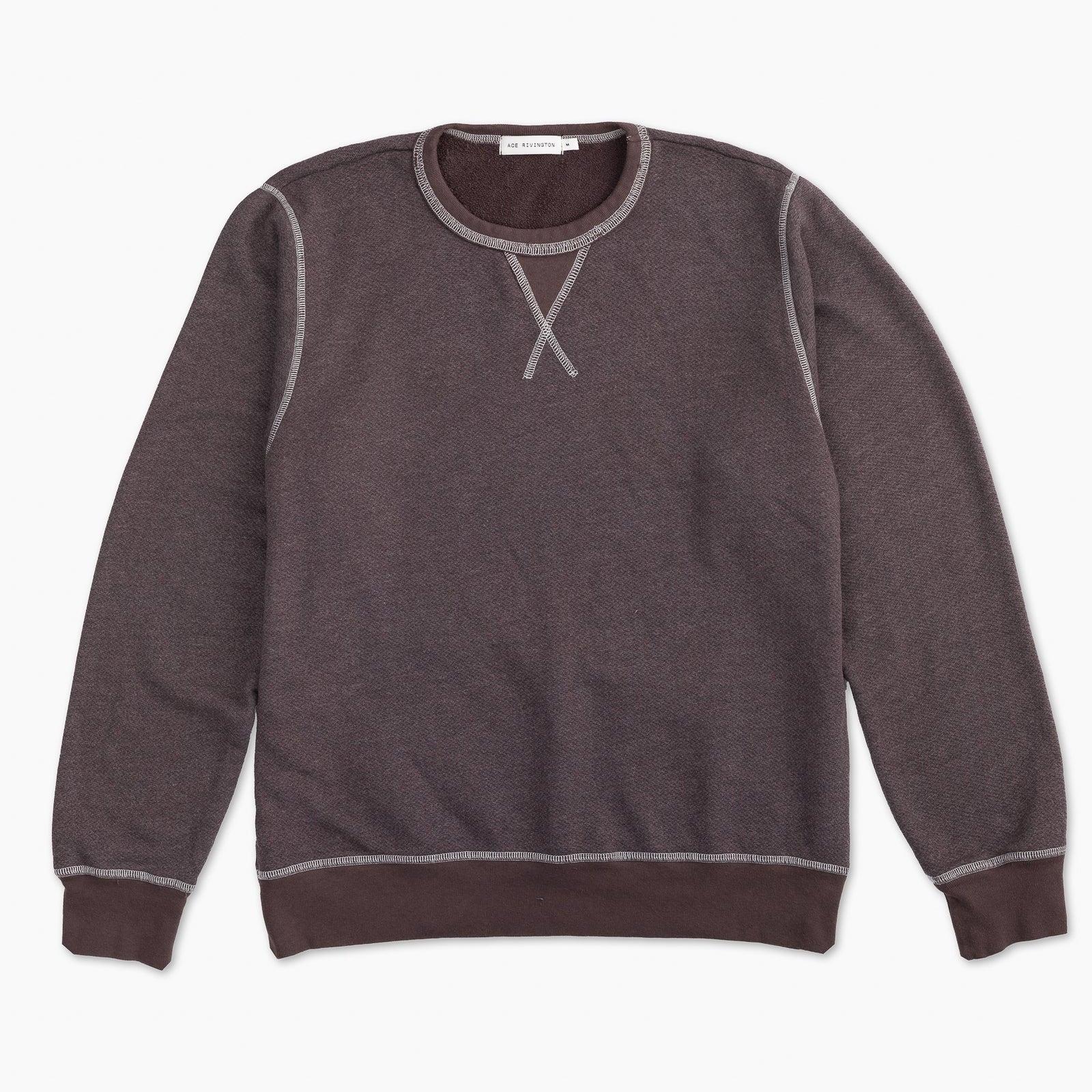 Vintage Crewneck Sweatshirt | Cocoa Heather | Ace Rivington