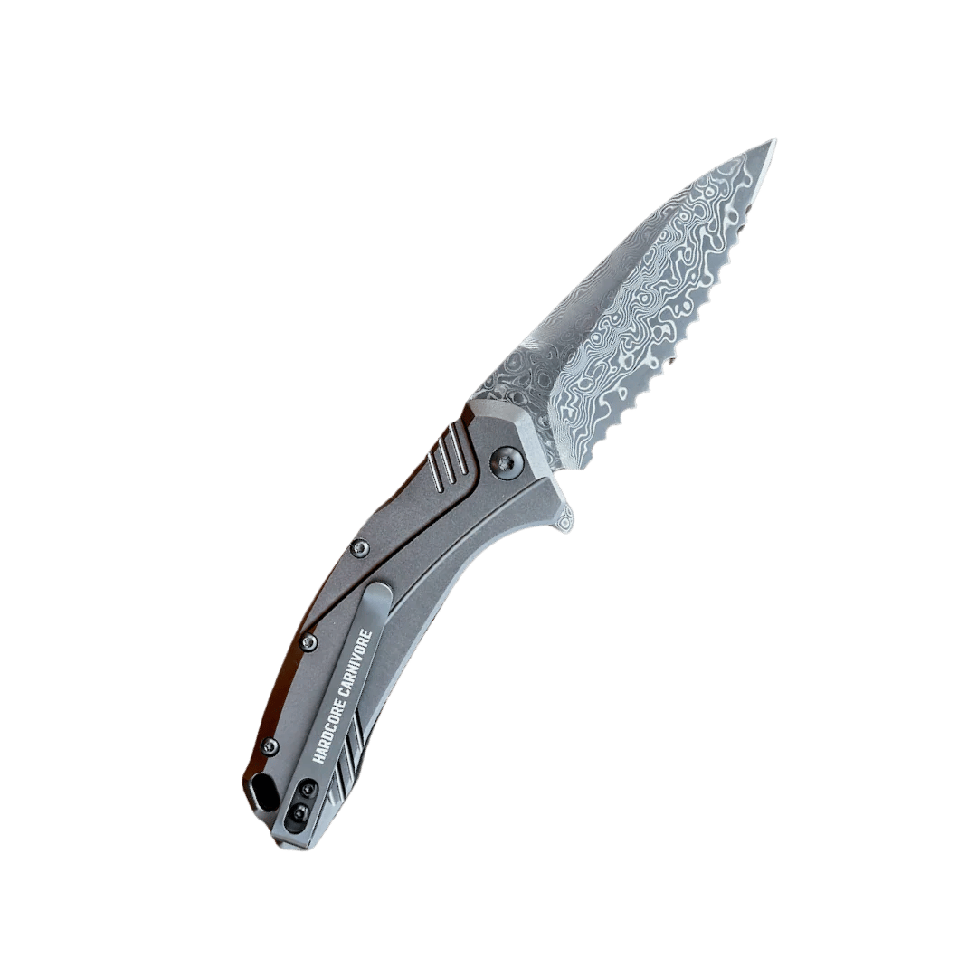 Folding Steak Pocket Knife | Hardcore Carnivore