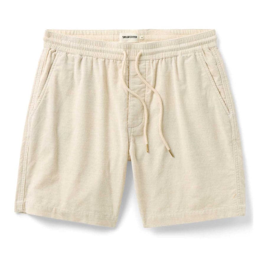The Apres Short | Heather Oat Pincord | Taylor Stitch