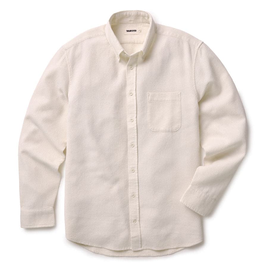 The Jack | Vintage White Waffle | Taylor Stitch