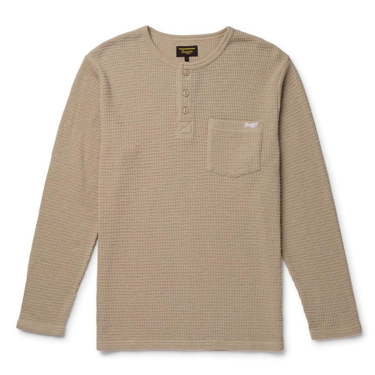 Sawpit Henley LS Thermal | Stone | Seager Co.