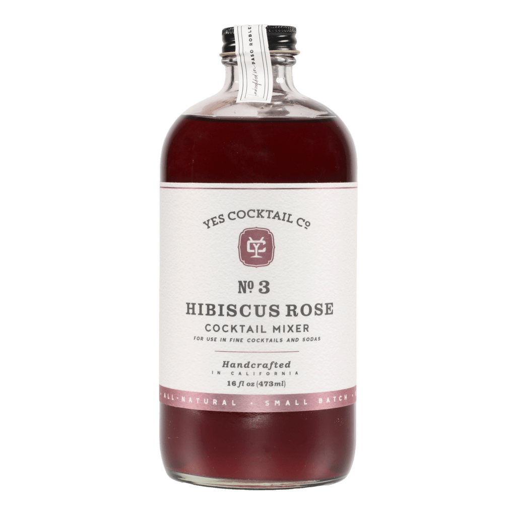 Yes Cocktail Co Hibiscus Rose Cocktail Mixer | Yes Cocktail Co.