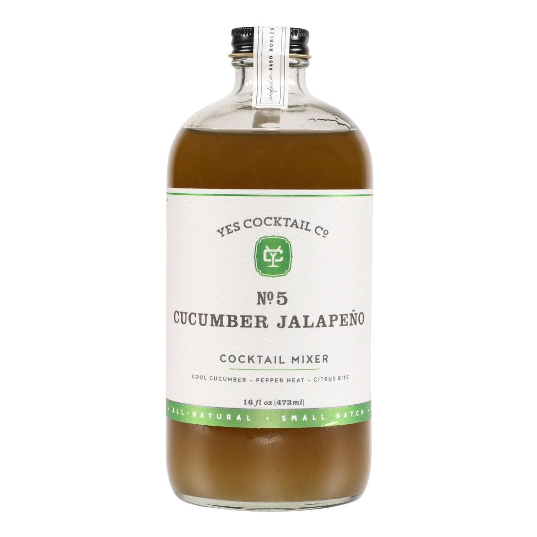 Yes Cocktail Co Cucumber Jalapeño Mixer | Yes Cocktail Co.