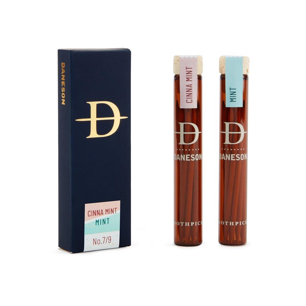 Daneson Two Pack Toothpicks | Cinna Mint No.7 & Mint No.9  | Daneson