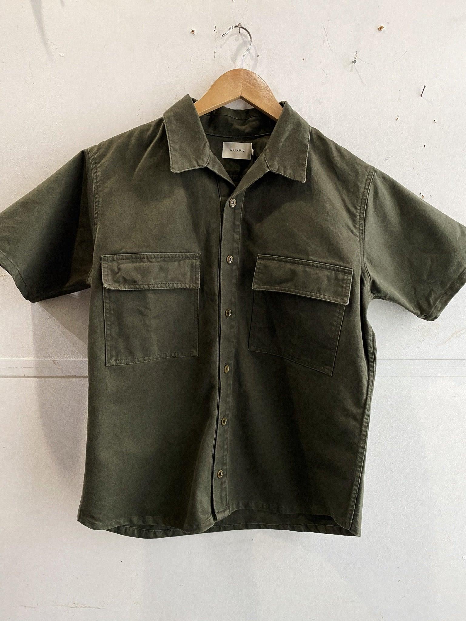 Nelson Shirt | Olive Drab | Monadic Clothing