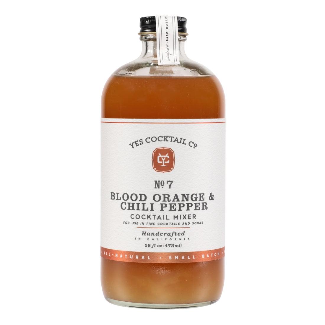 Yes Cocktail Co Blood Orange & Chili Pepper Mixer | Yes Cocktail Co.