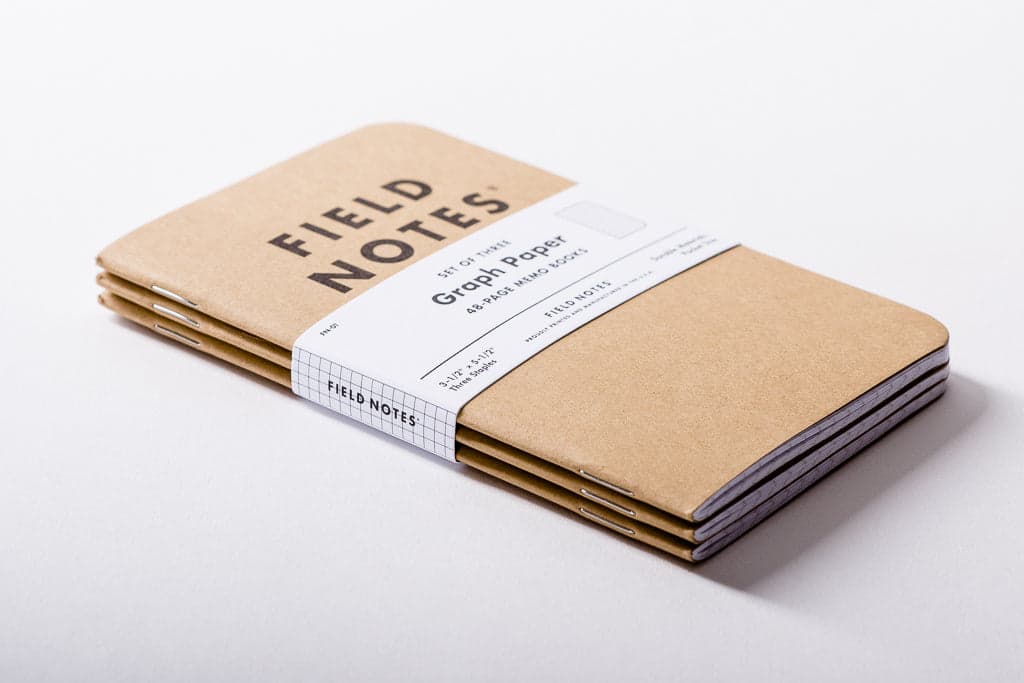 Original Kraft | 3 Pack | Field Notes Brand