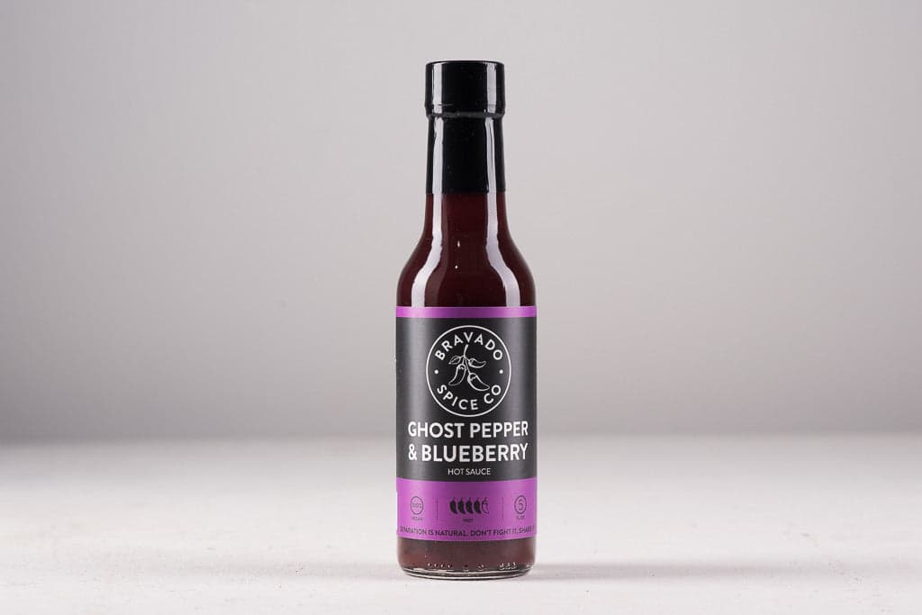Ghost Pepper & Blueberry Hot Sauce | Bravado Spice Co.