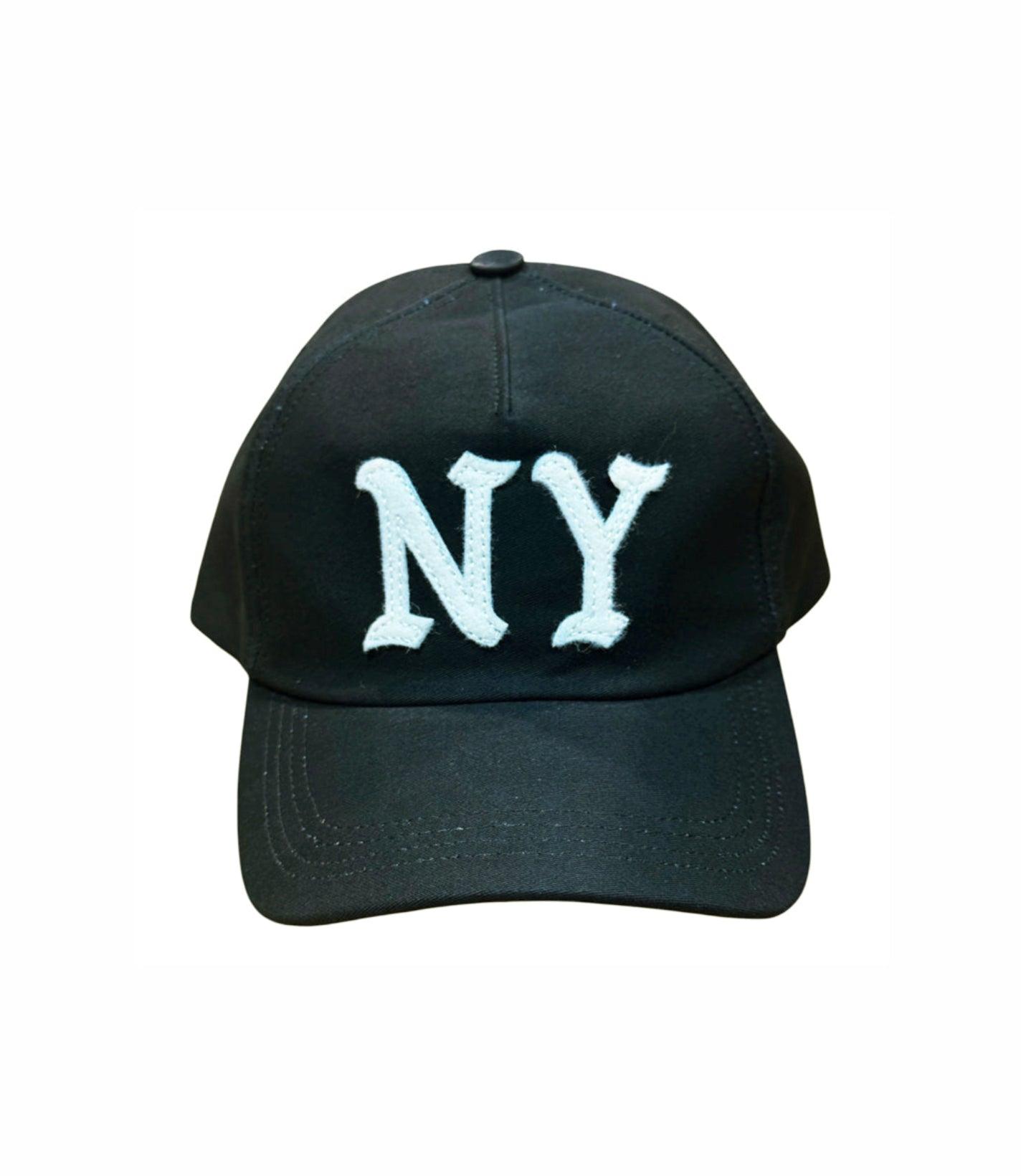 NY white wool felt Japanese Black Sumi ink covered indigo moleskin cap made in NYC
