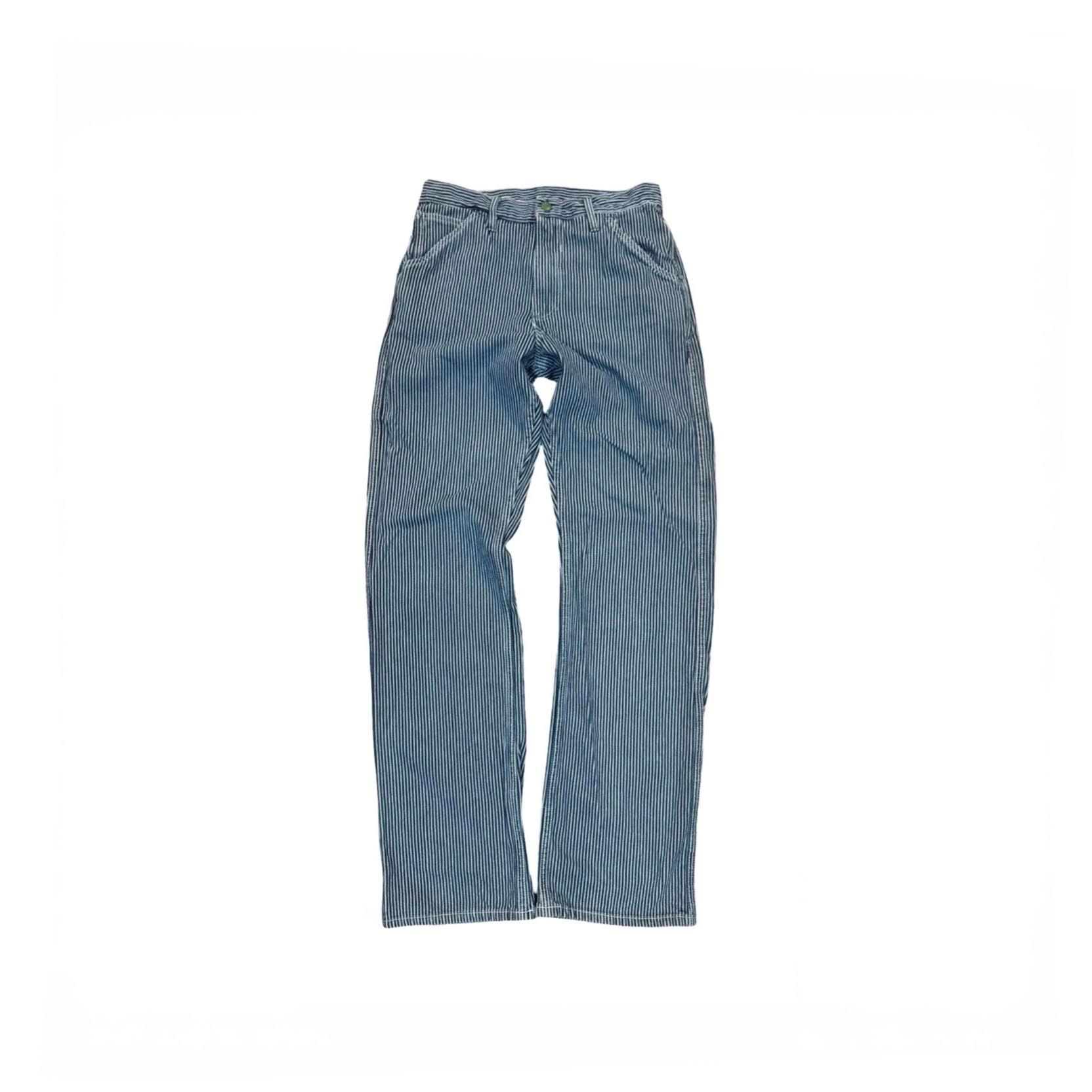 Hickory Stripe Work Uniform Denim Wider Fit